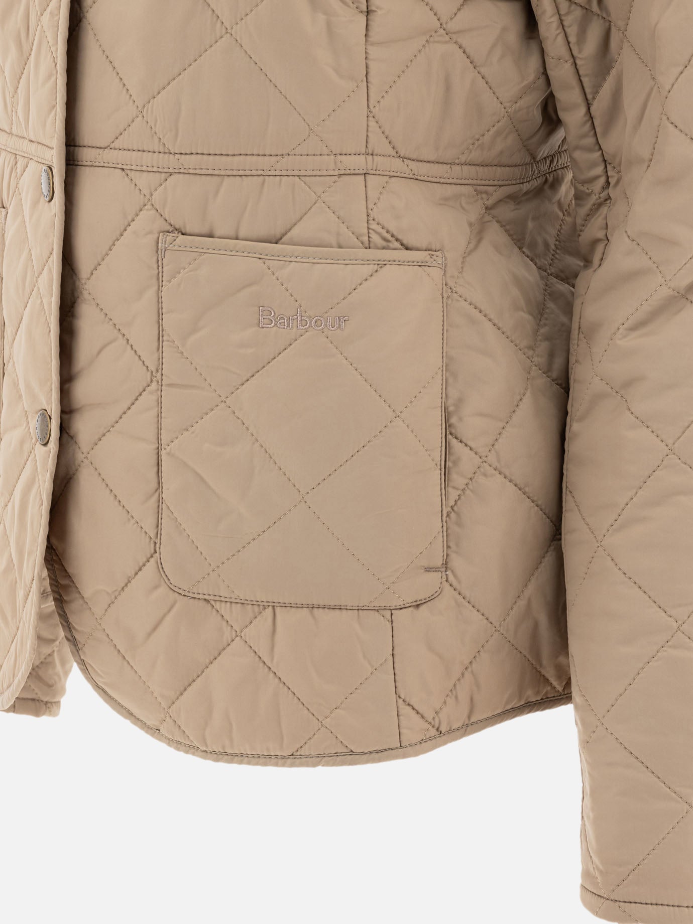 Quilted & Utility Jackets Solid colour  Beige - Barbour Women | PDP | VIETTI Online Store | thumbnail_4