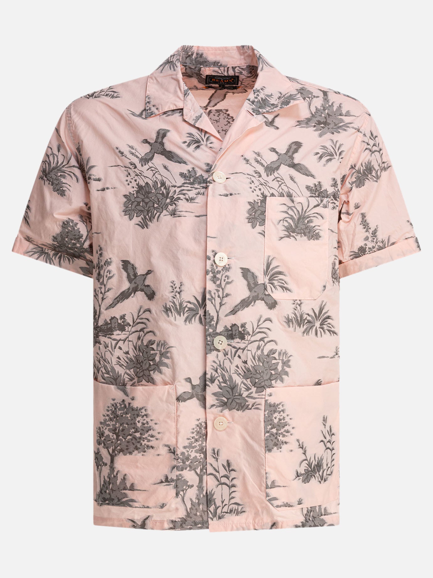 Casual shirts Print  Pink - Beams Plus Men | PDP | VIETTI Online Store | thumbnail