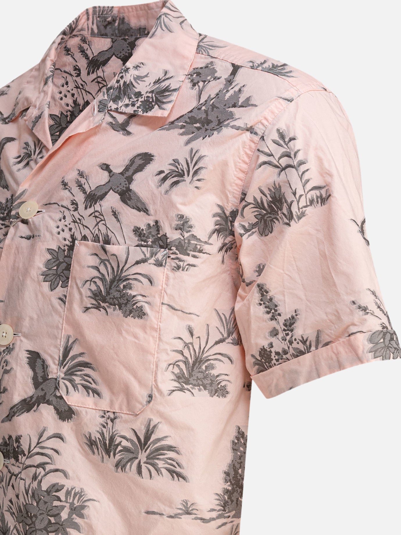 Casual shirts Print  Pink - Beams Plus Men | PDP | VIETTI Online Store | Zoom-Modal_4
