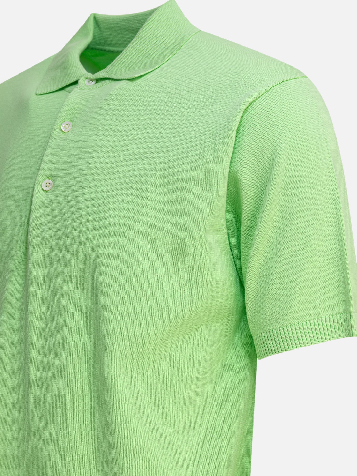 Beams Plus &quot;12G&quot; polo shirt 14334799_S Green thumbnail_4