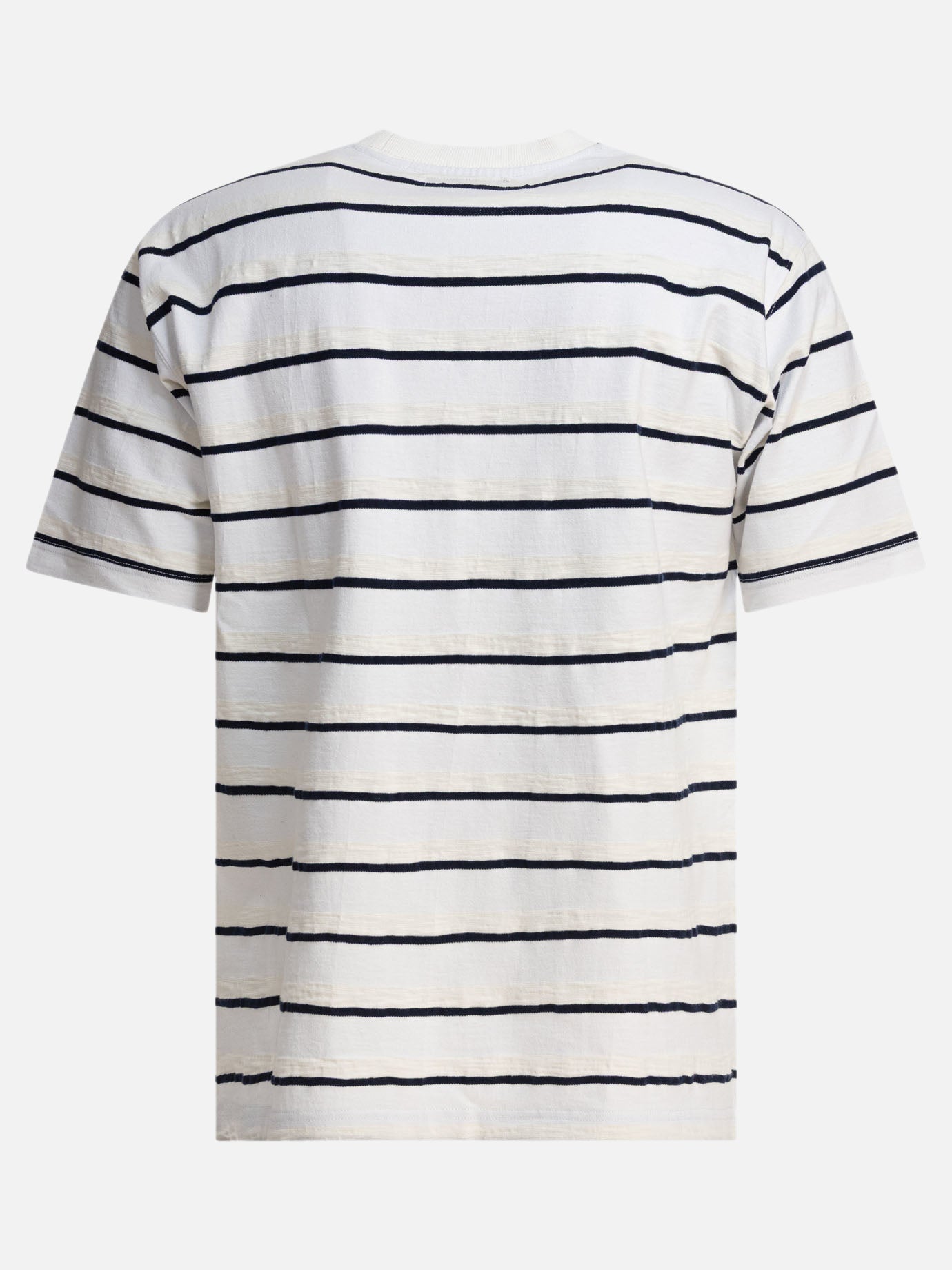 Crewneck t-shirts Striped  White - Beams Plus Men | PDP | VIETTI Online Store | Zoom-Modal_2

