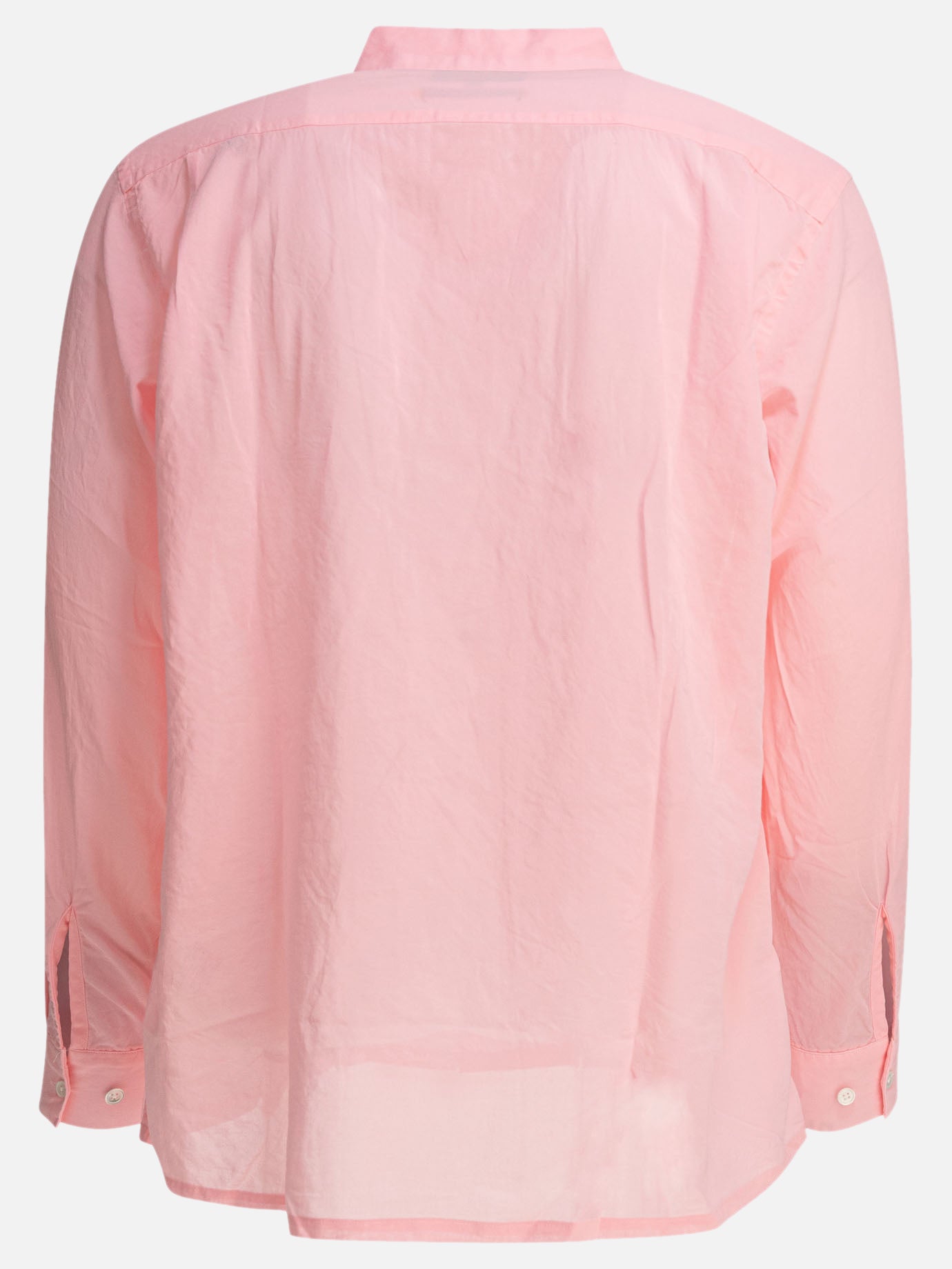 Beams Plus Camp collar shirt Pink