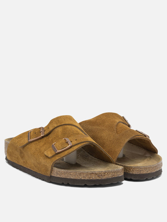 Slides 100% suede - 100% EVA  Brown - Birkenstock Men | PLP | VIETTI Online Store | 2
