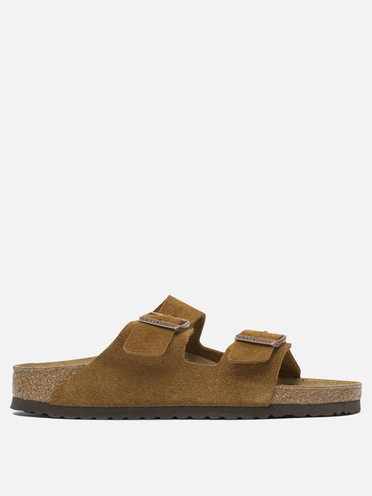 Casual sandals 100% suede - 100% EVA  Brown - Birkenstock Men | PLP | VIETTI Online Store 
