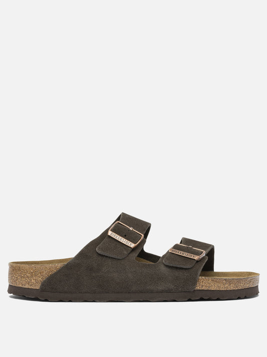 Casual sandals 100% suede - 100% EVA  Brown - Birkenstock Men | PLP | VIETTI Online Store 
