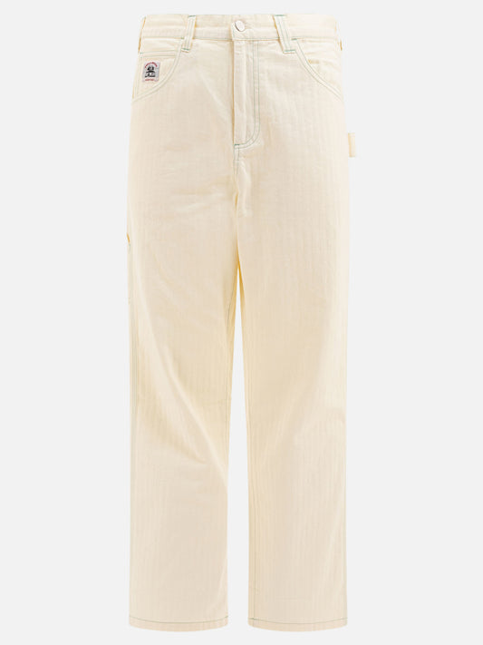 Work pants Solid colour  White - Bode Men | PLP | VIETTI Online Store 
