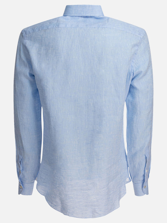 Casual shirts Solid colour  Light blue - Borriello Men | PLP | VIETTI Online Store | 2
