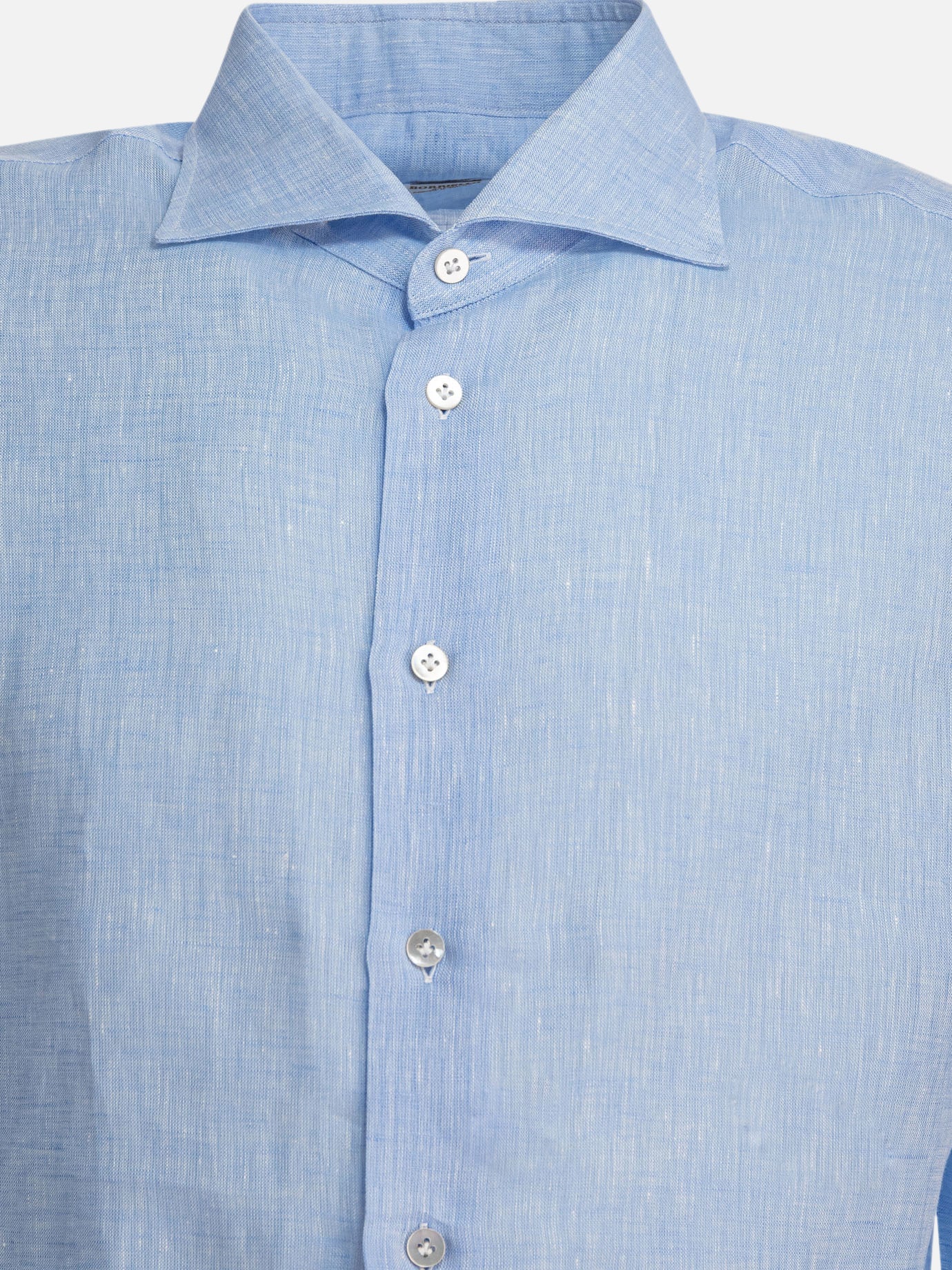 Casual shirts Solid colour  Light blue - Borriello Men | PDP | VIETTI Online Store | Zoom-Modal_3

