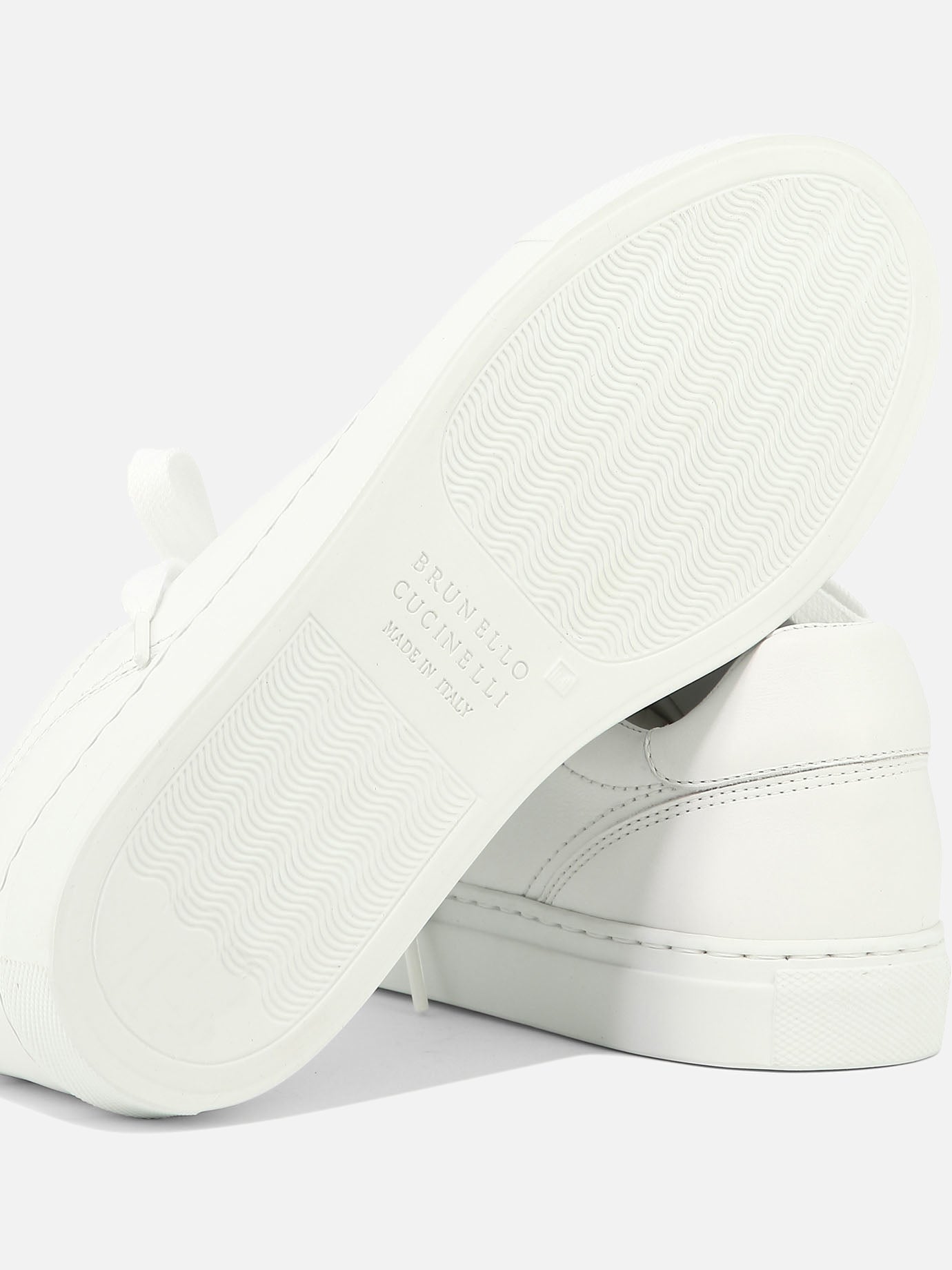 Low top sneakers 100% leather - 100% rubber  White - Brunello Cucinelli Women | PDP | VIETTI Online Store | Zoom-Modal_5
