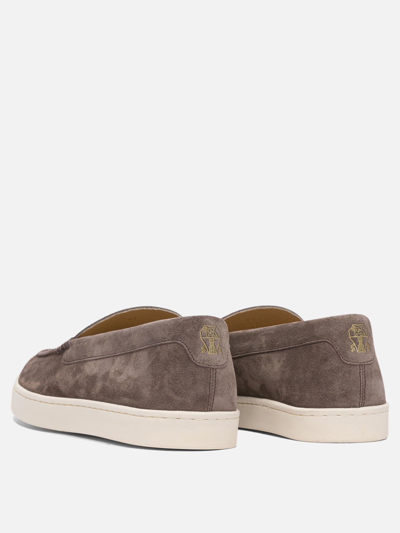 Loafers 100% suede - 100% rubber  Brown - Brunello Cucinelli Men | PDP | VIETTI Online Store | Zoom-Modal_4
