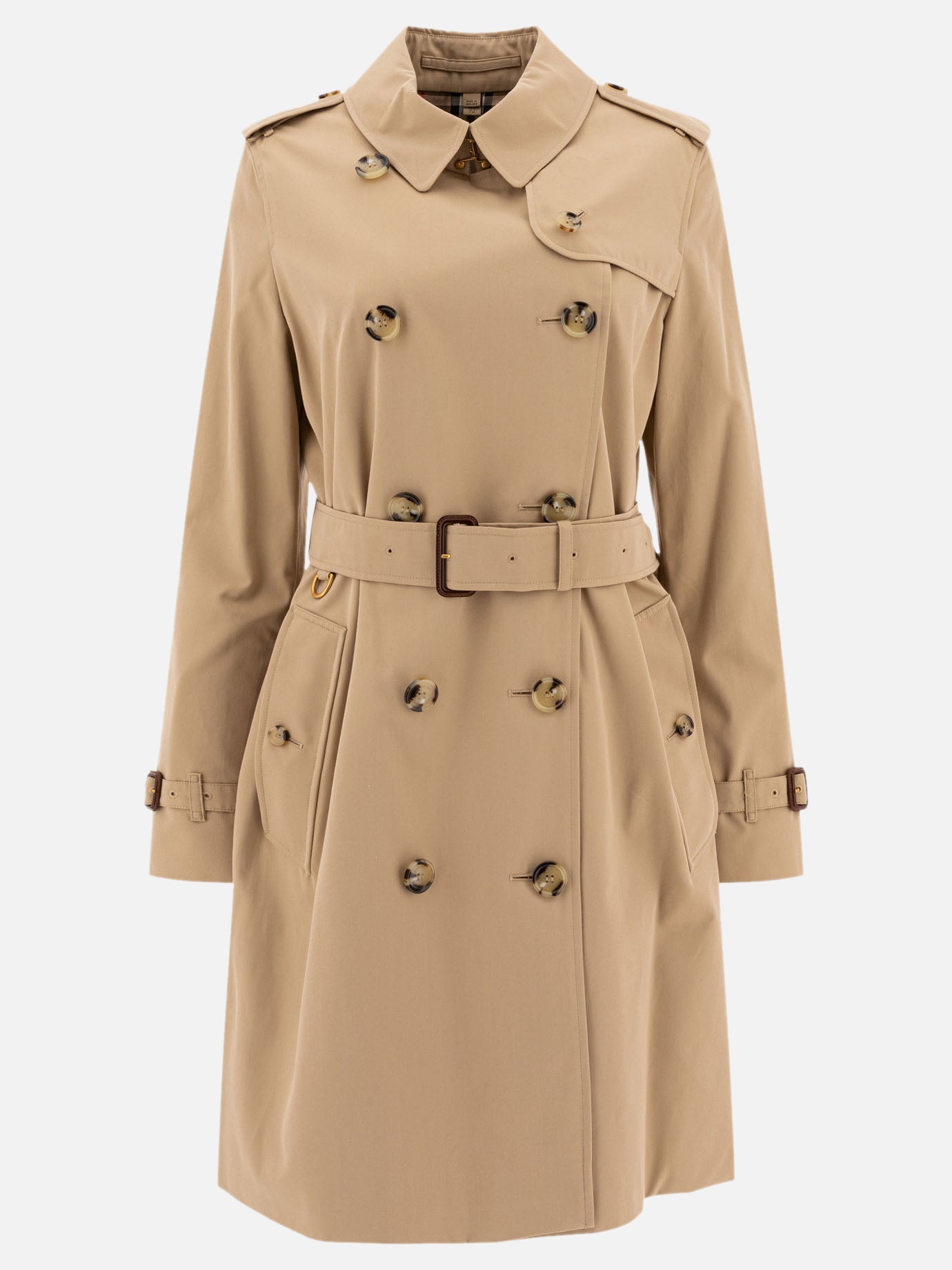 Burberry "Heritage Kensington" trench coat Beige