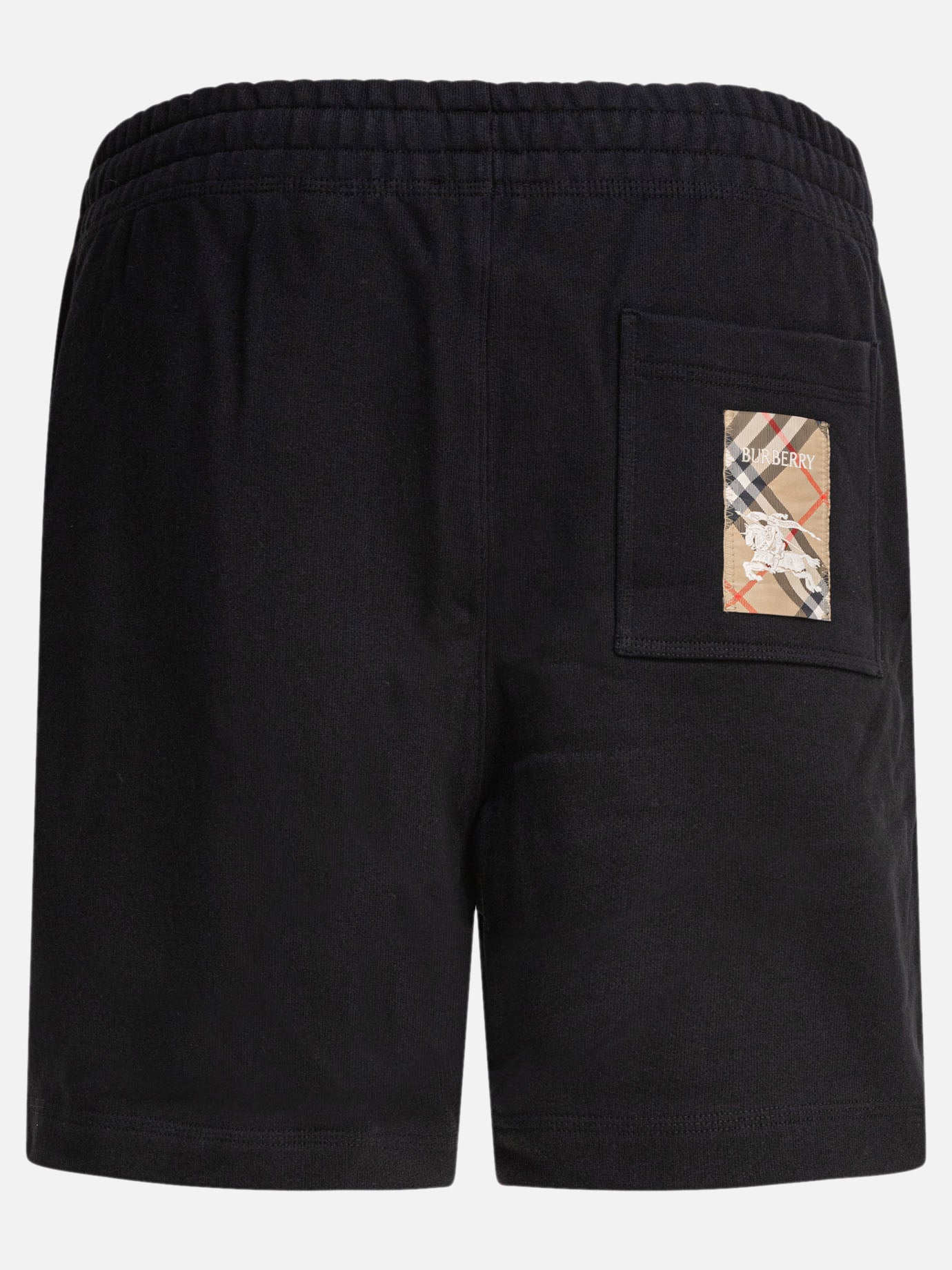 Sweat shorts Solid colour  Black - Burberry Women | PDP | VIETTI Online Store | thumbnail_2