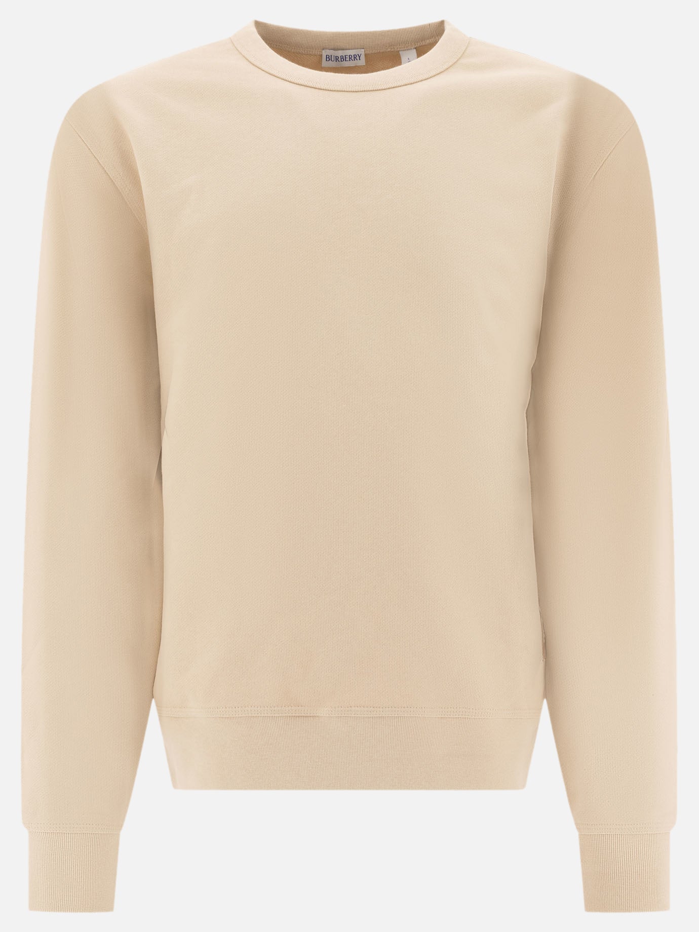 Crewnecks Solid colour  Beige - Burberry Men | PDP | VIETTI Online Store | thumbnail
