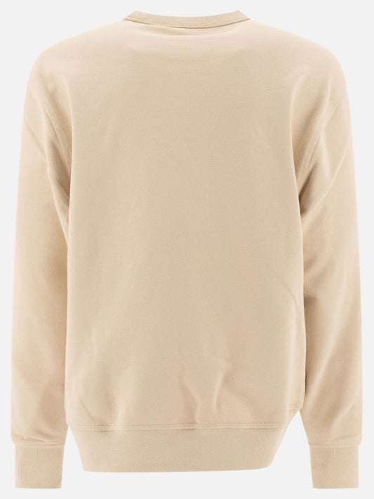 Burberry Crew neck sweatshirt with Check detail 15812019_M Beige 2