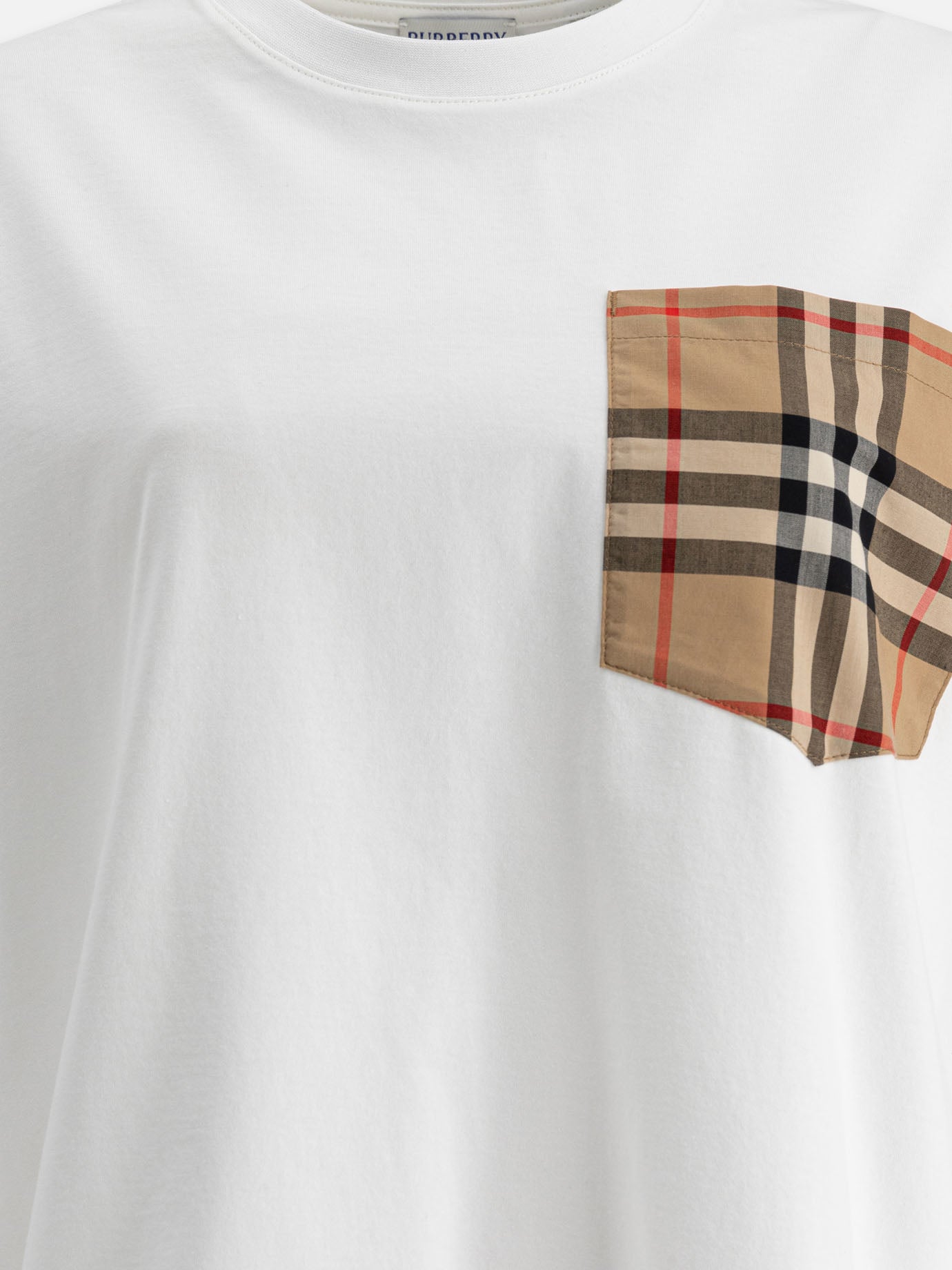 Burberry Cotton crew neck T-shirt 11625183_XS White thumbnail_3