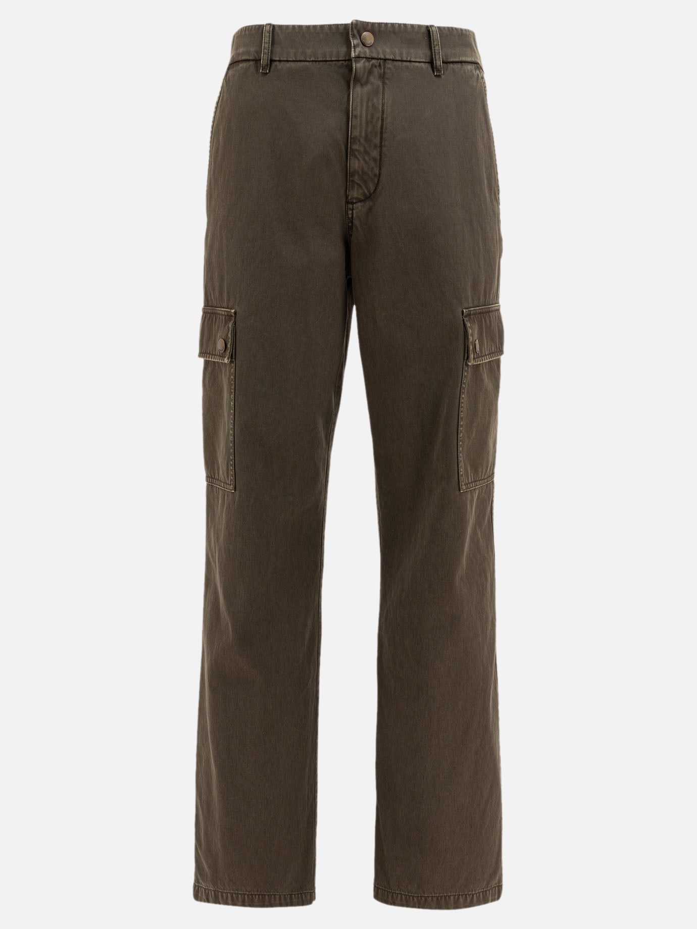 Burberry Gabardine cargo trousers 11887746_48 Brown thumbnail_1