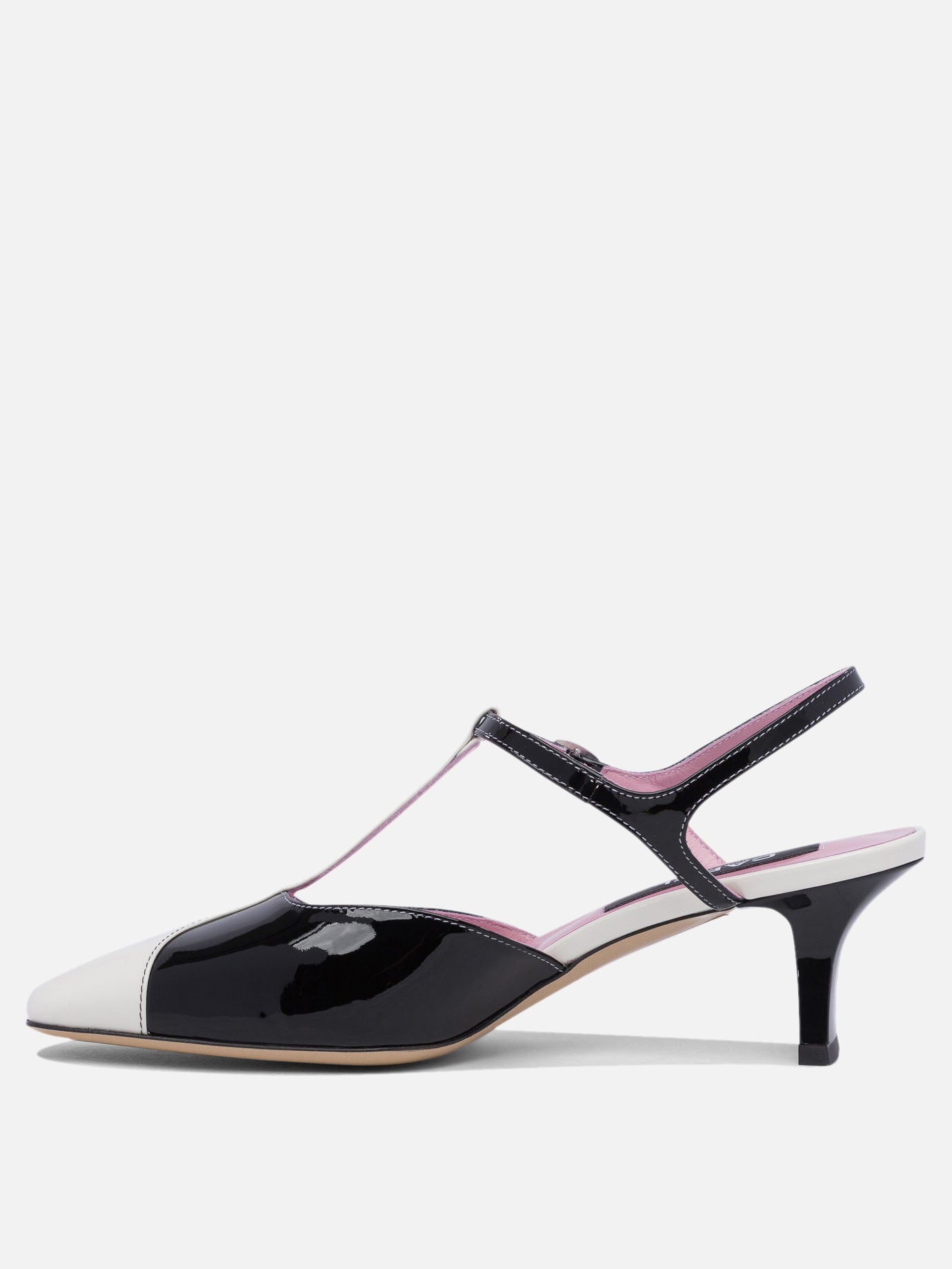 Heeled sandals 100% calf leather - 100% calf  Black - Carel Women | PDP | VIETTI Online Store | Zoom-Modal_3
