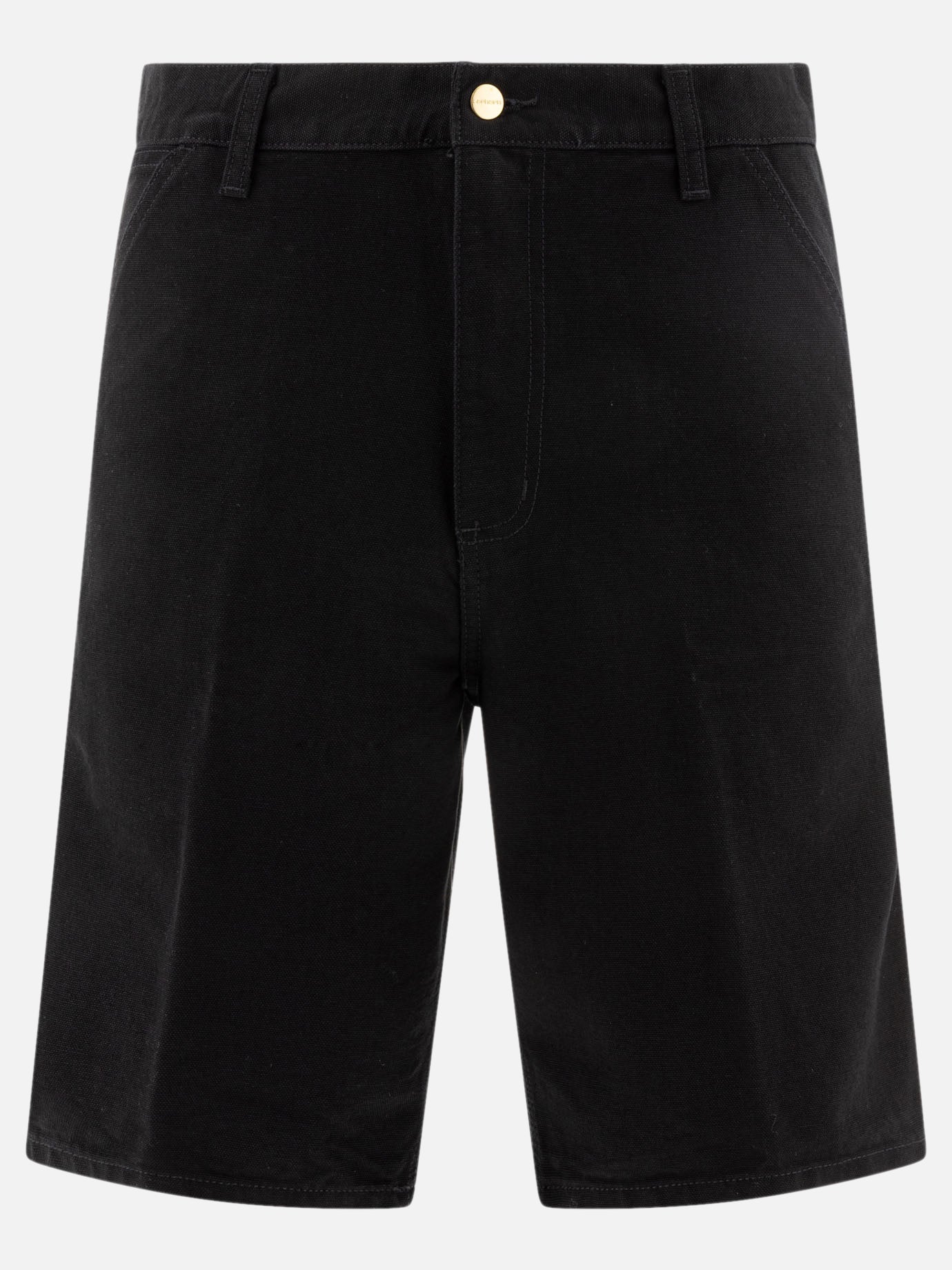 Utility shorts Solid colour  Black - Carhartt WIP Men | PDP | VIETTI Online Store | thumbnail