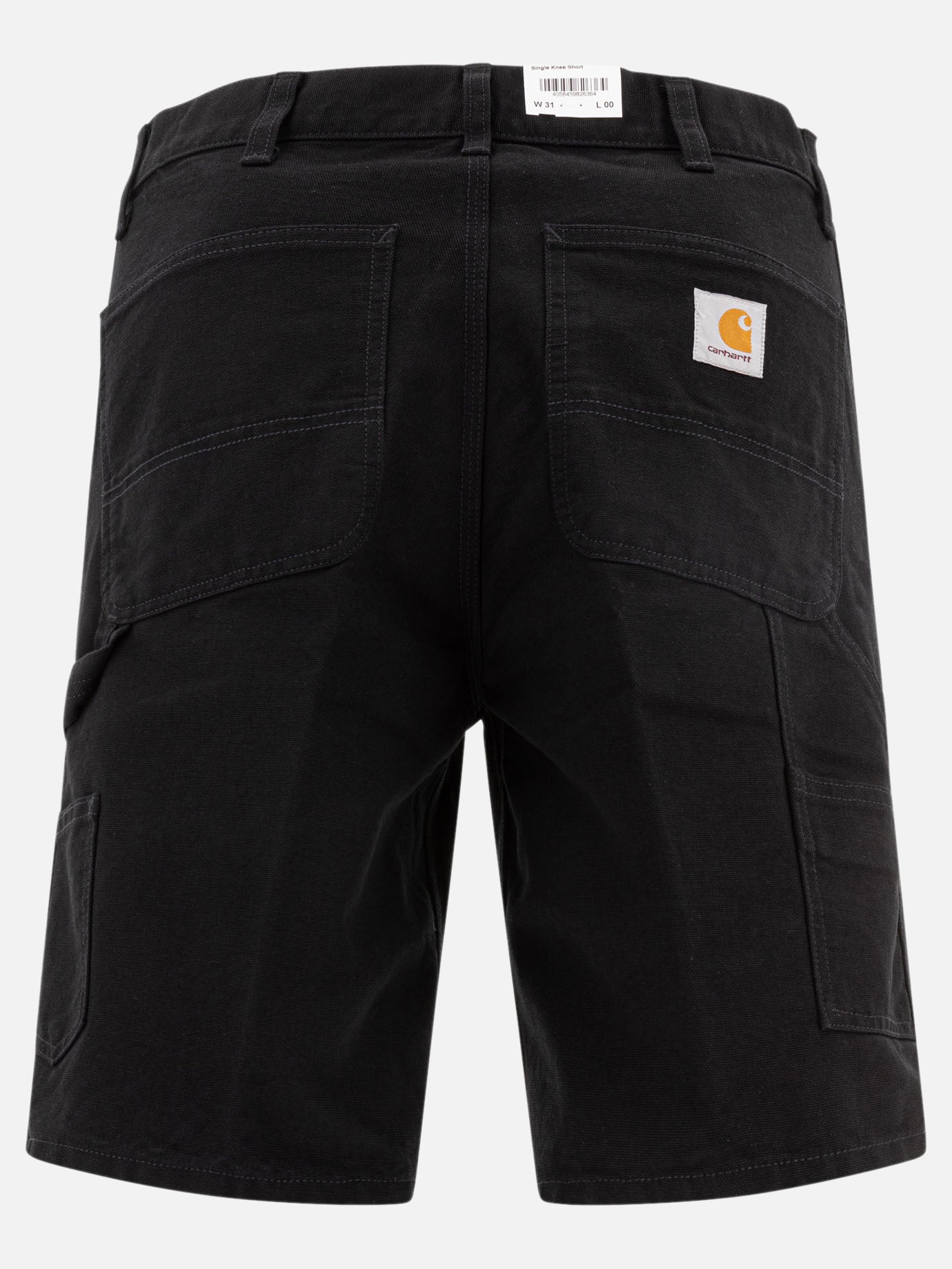 Utility shorts Solid colour  Black - Carhartt WIP Men | PDP | VIETTI Online Store | Zoom-Modal_2
