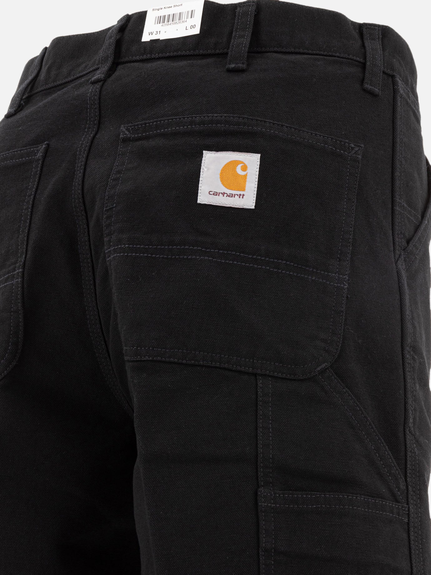 Utility shorts Solid colour  Black - Carhartt WIP Men | PDP | VIETTI Online Store | Zoom-Modal_4
