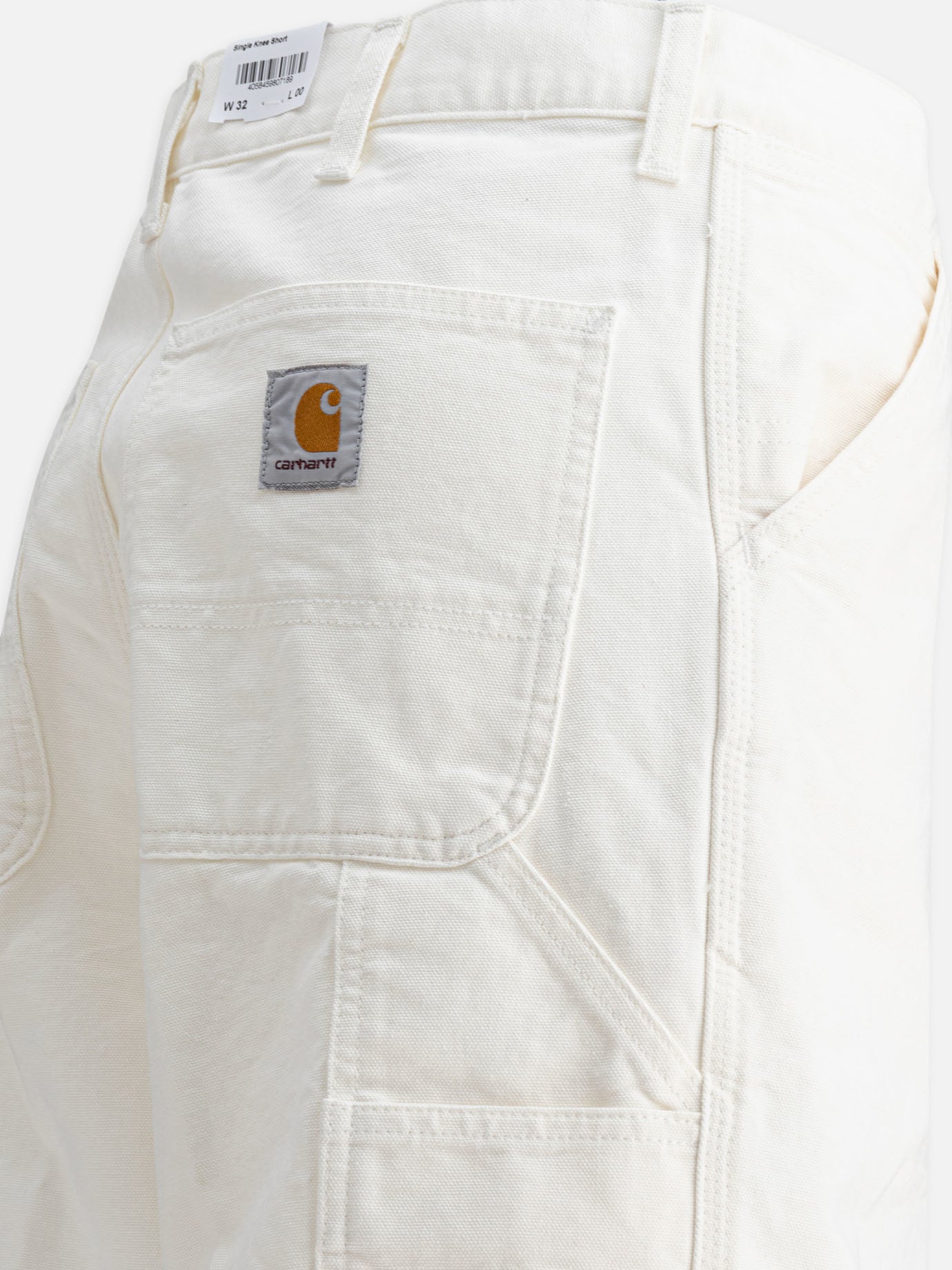 Utility shorts Solid colour  White - Carhartt WIP Men | PDP | VIETTI Online Store | Zoom-Modal_4
