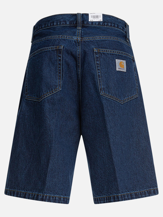 Five pockets shorts Denim  Blue - Carhartt WIP Men | PLP | VIETTI Online Store | 2
