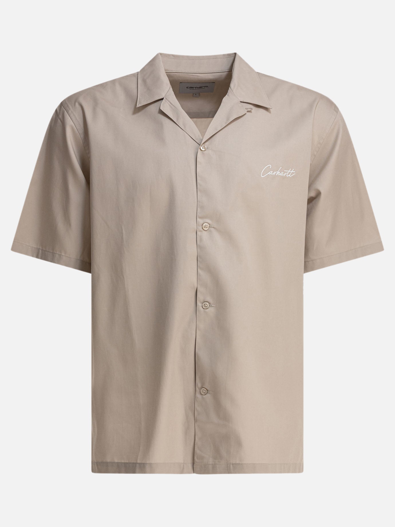 Casual shirts Logo  Beige - Carhartt WIP Men | PDP | VIETTI Online Store | Zoom-Modal
