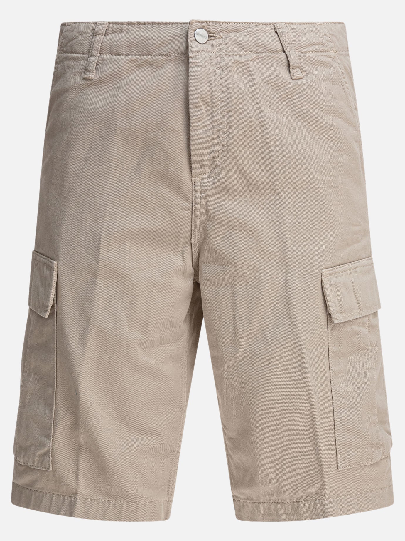 Cargo shorts Solid colour  Beige - Carhartt WIP Men | PDP | VIETTI Online Store | Zoom-Modal
