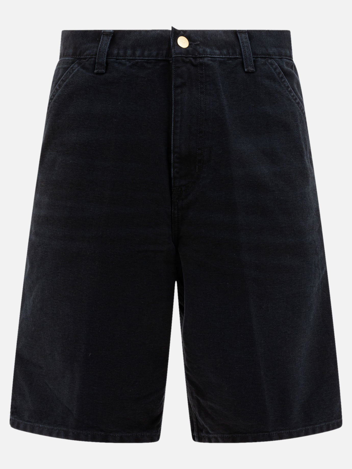 Utility shorts Solid colour  Black - Carhartt WIP Men | PDP | VIETTI Online Store | Zoom-Modal
