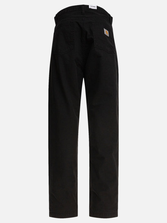 Wide-leg jeans Solid colour  Black - Carhartt WIP Men | PLP | VIETTI Online Store | 2
