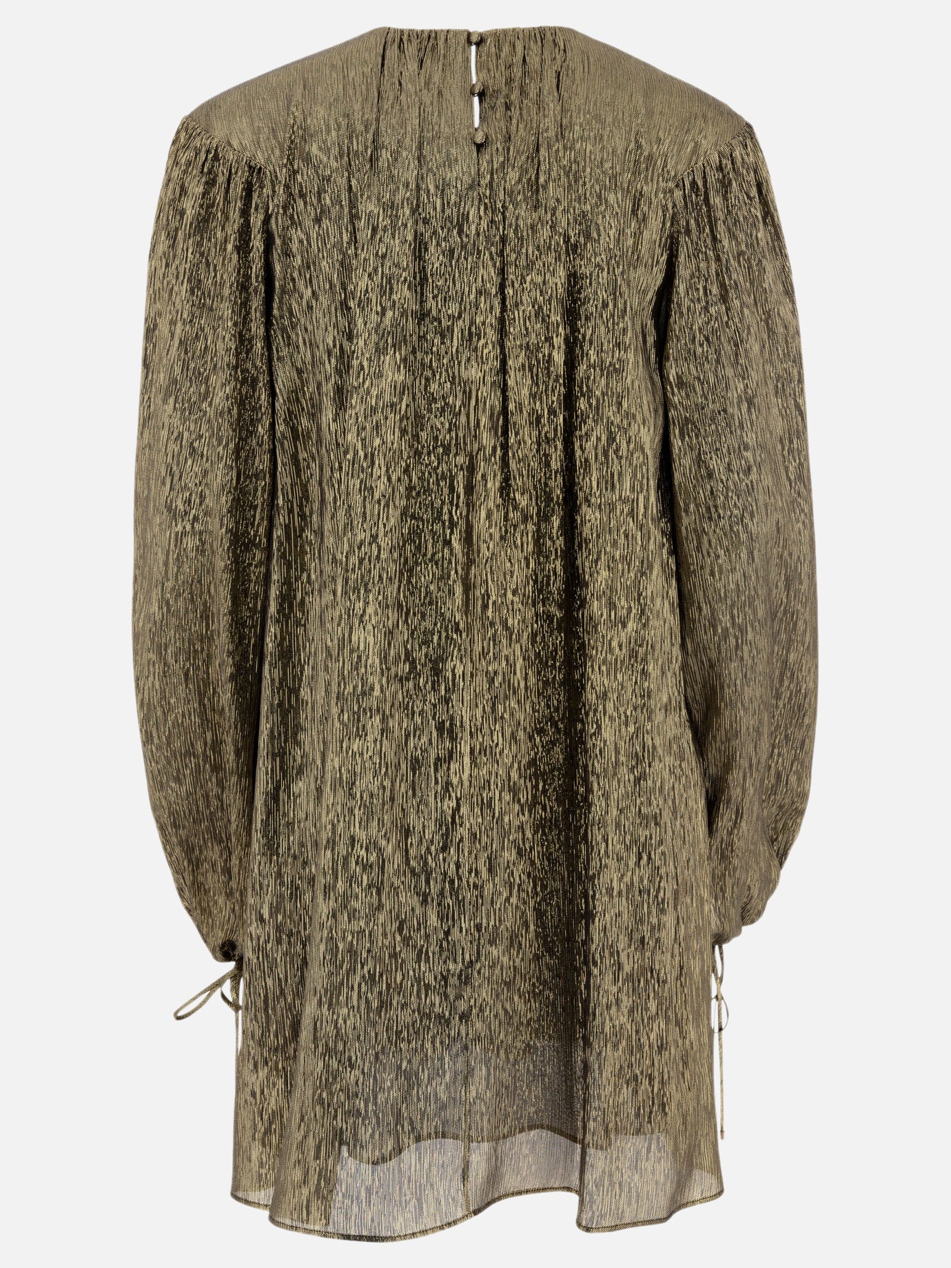 Mini dresses Solid colour  Gold - Chloé Women | PDP | VIETTI Online Store | Zoom-Modal_2
