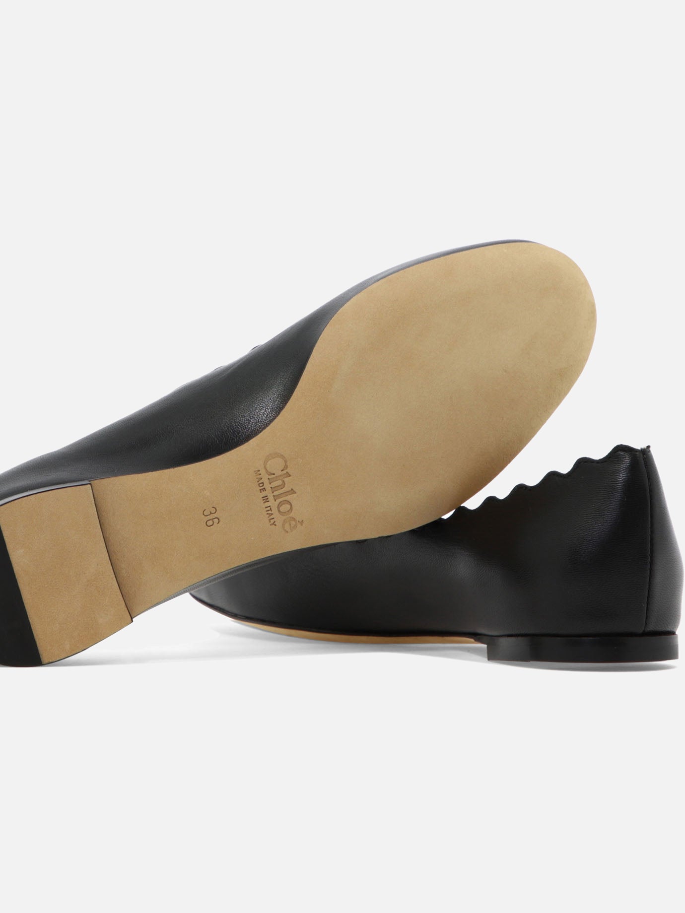 Chloé &quot;Lauren&quot; ballet flats 17897620_37½ Black thumbnail_5