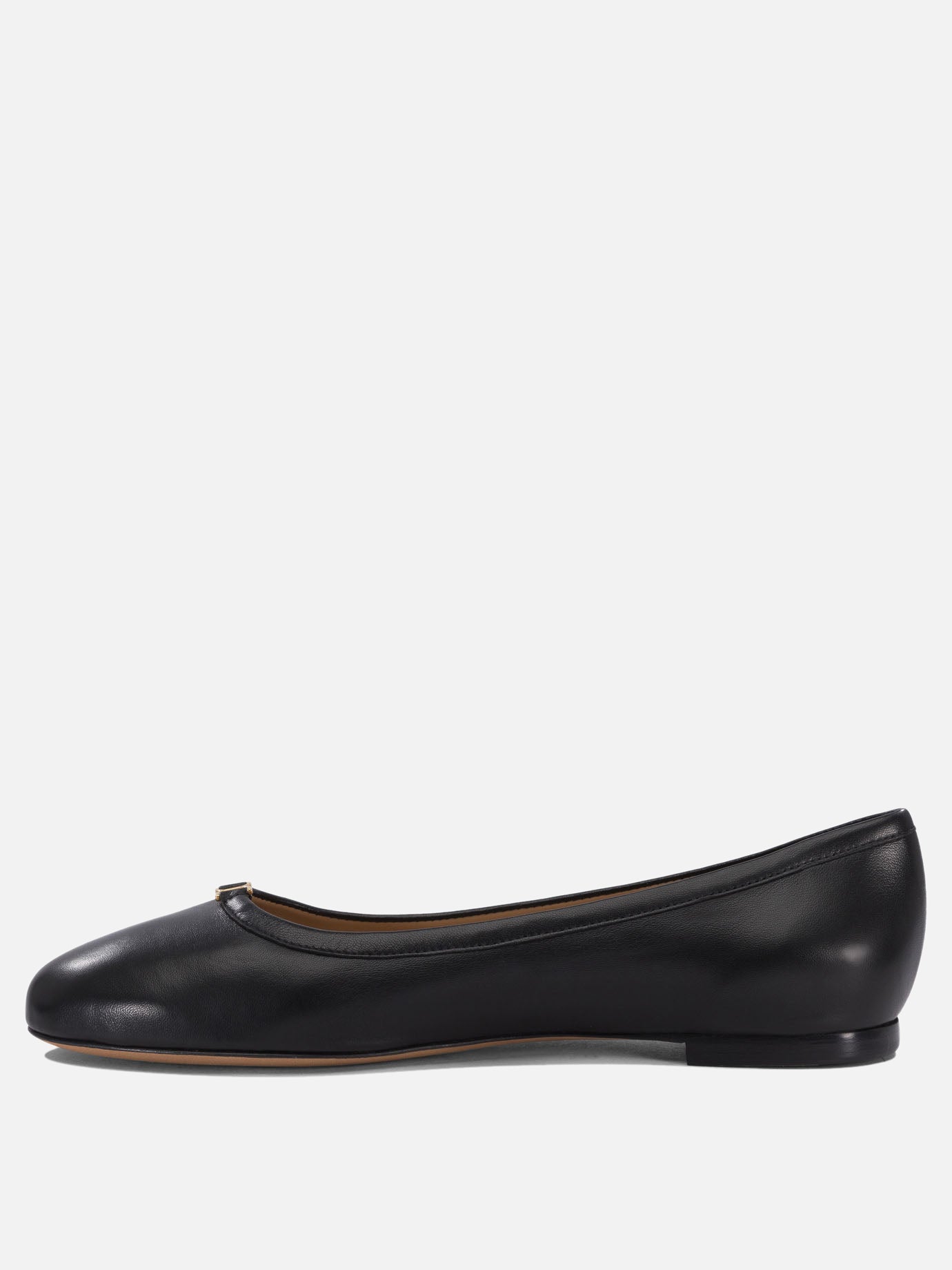 Classic ballet flats 100% leather - 100% leather  Black - Chloé Women | PDP | VIETTI Online Store | thumbnail_3