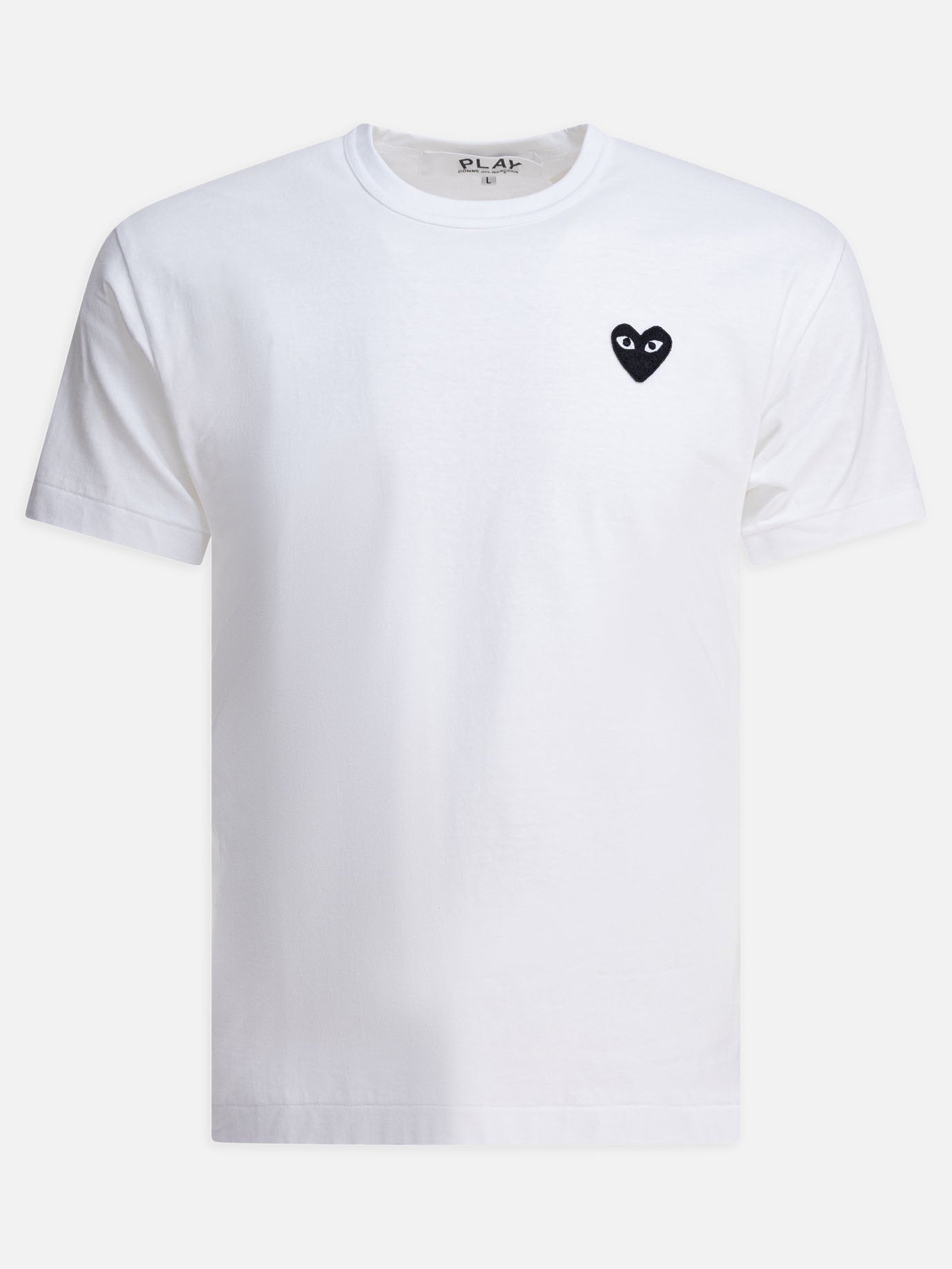 Comme Des Garçons Play T-shirt with heart logo 12677444_M White thumbnail_1