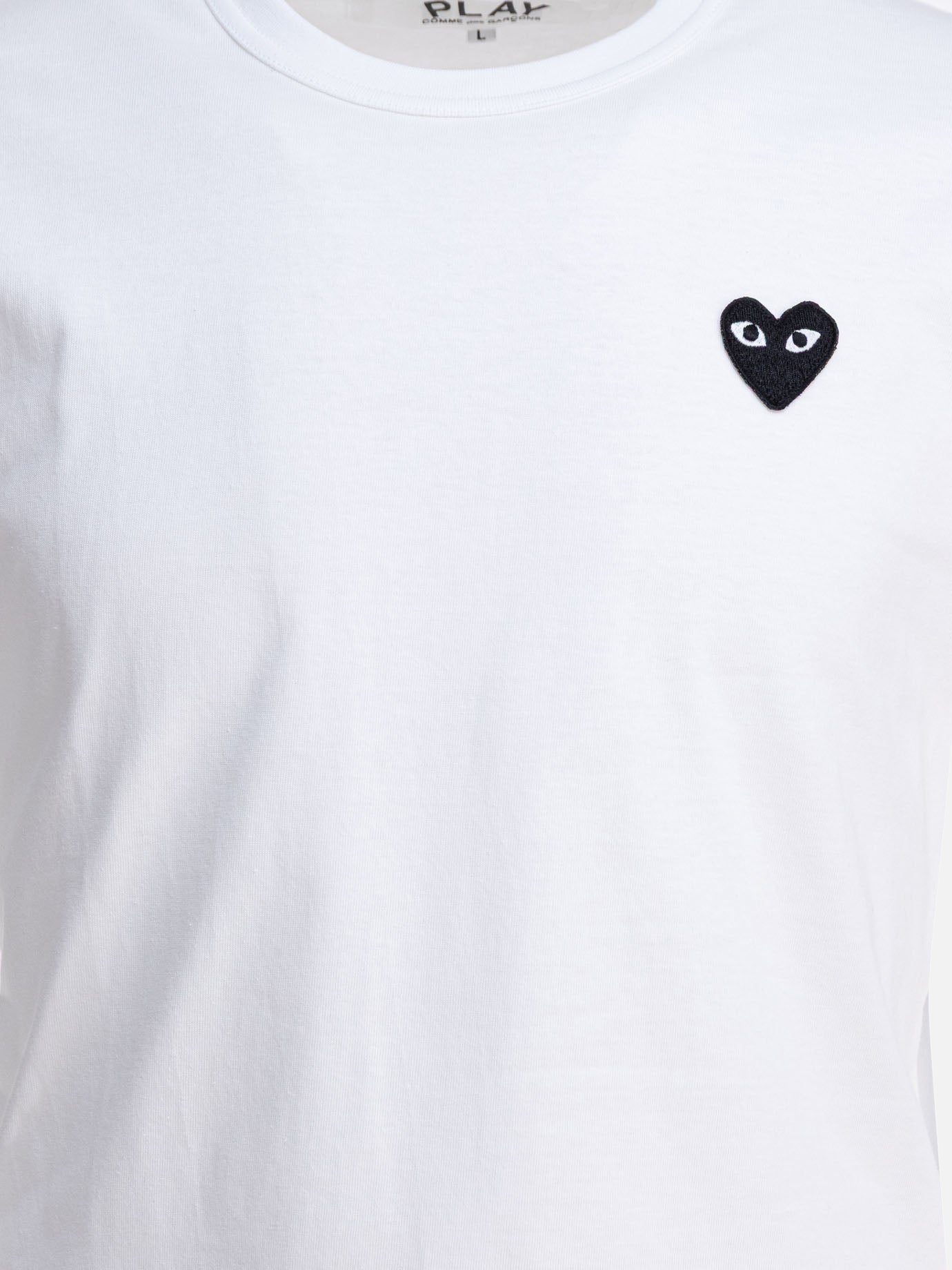 Comme Des Garçons Play T-shirt with heart logo 12677444_M White thumbnail_3