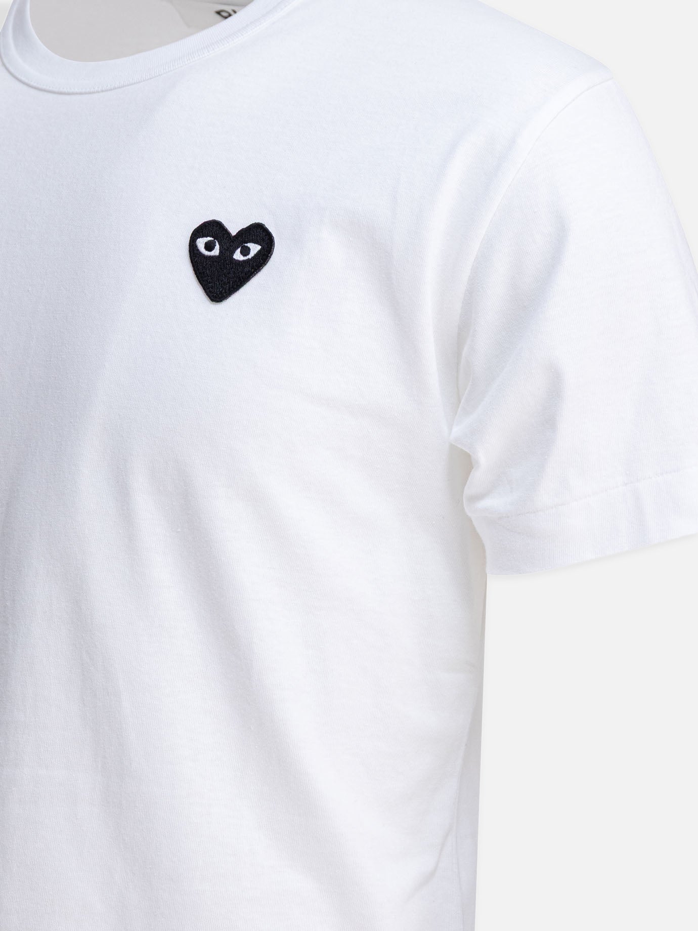 Comme Des Garçons Play T-shirt with heart logo 12677444_M White thumbnail_4