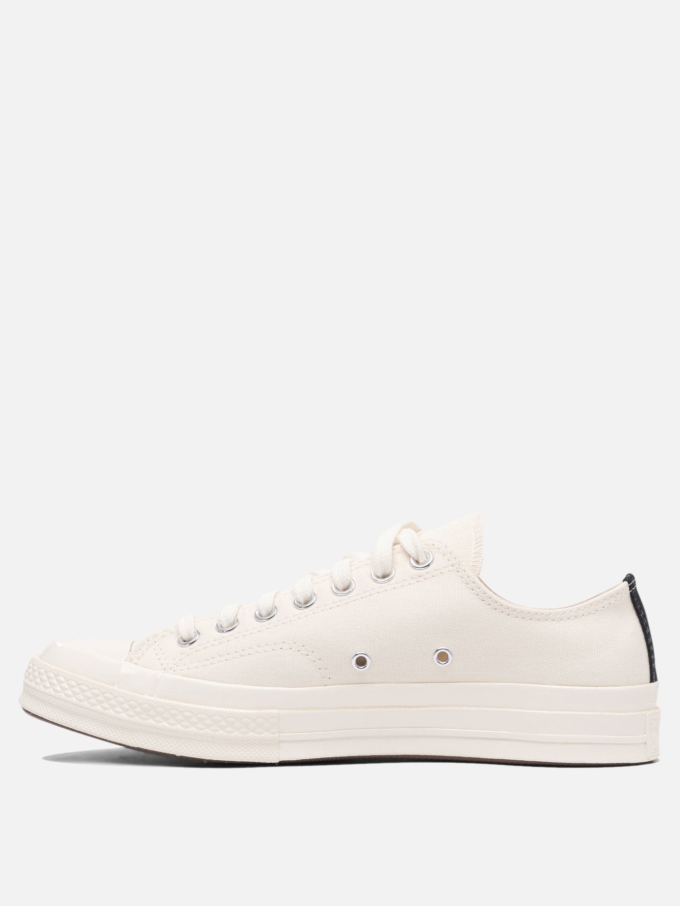 Low top sneakers 100% cotton - 100% rubber  White - Comme Des Garçons Play Men | PDP | VIETTI Online Store | Zoom-Modal_3
