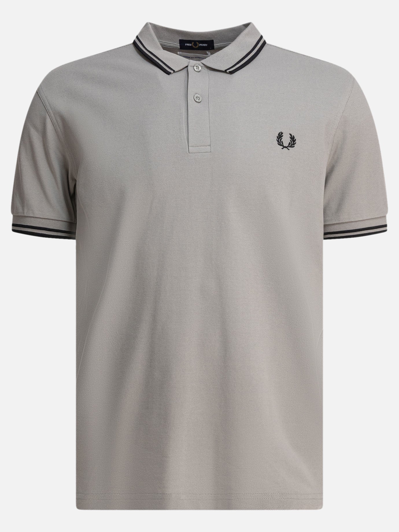 Polo shirts with buttons Solid colour  Grey - Comme Des Garçons Shirt Men | PDP | VIETTI Online Store | thumbnail