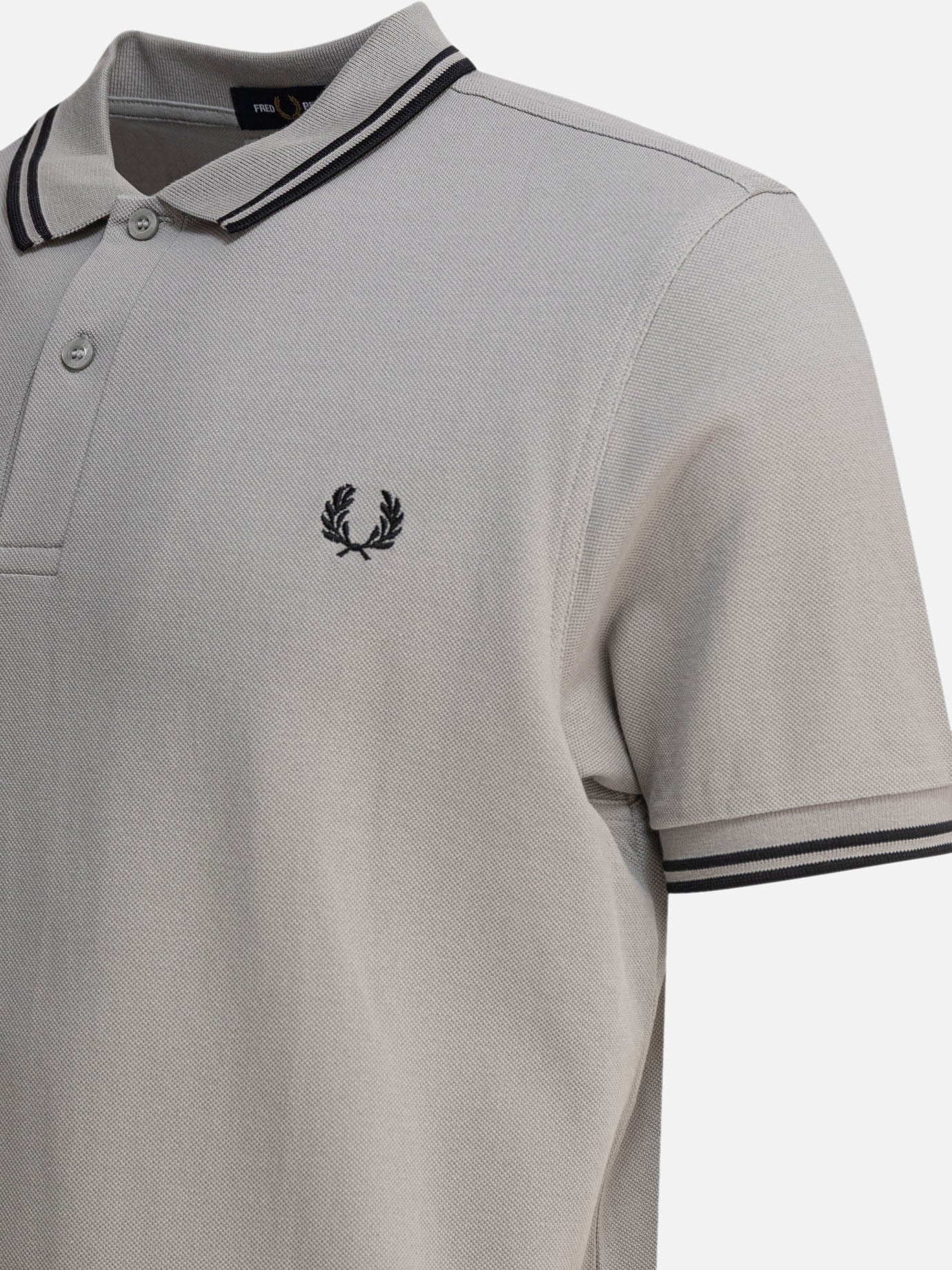 Polo shirts with buttons Solid colour  Grey - Comme Des Garçons Shirt Men | PDP | VIETTI Online Store | thumbnail_4
