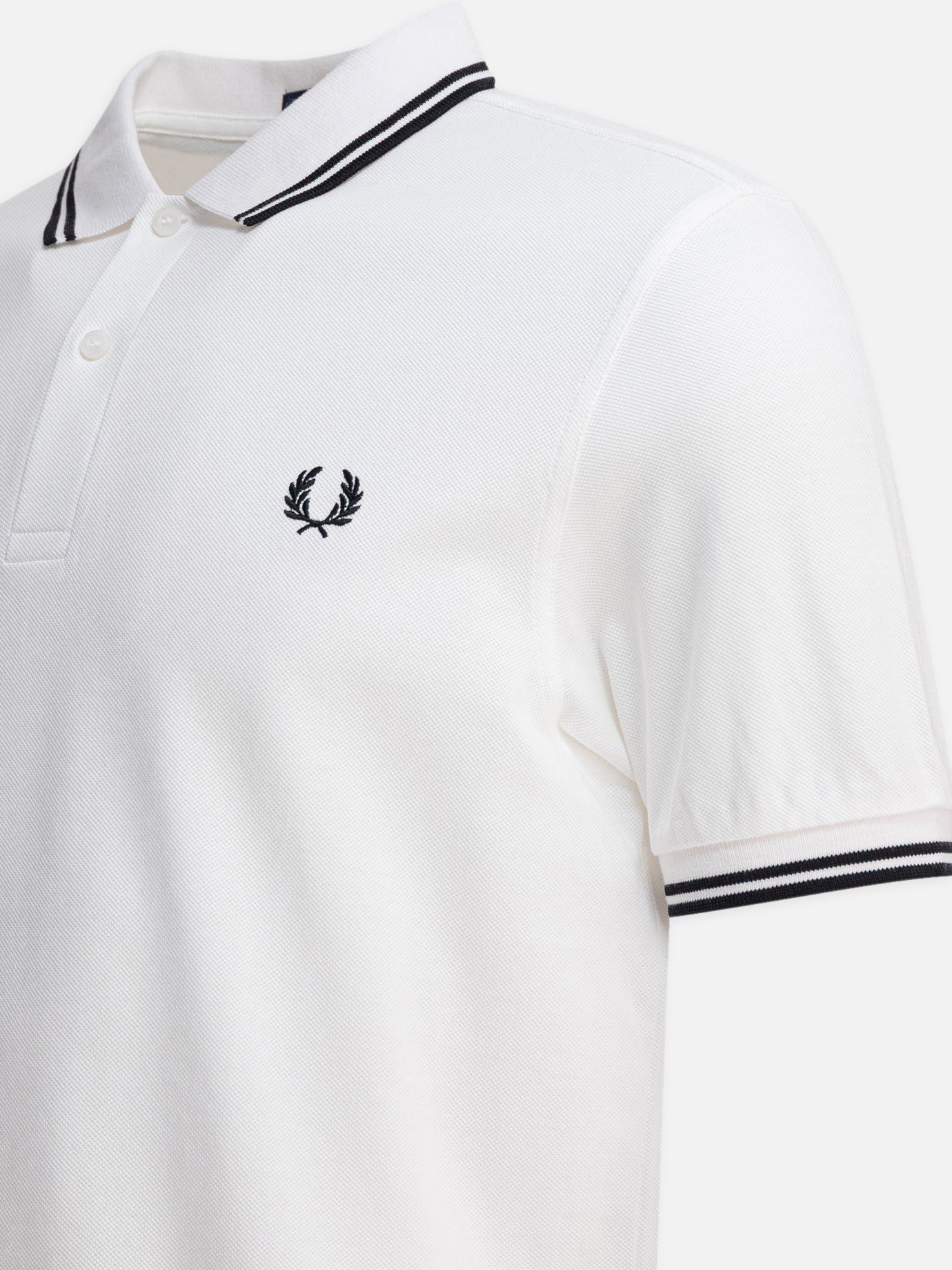 Polo shirts with buttons Solid colour  White - Comme Des Garçons Shirt Men | PDP | VIETTI Online Store | thumbnail_4