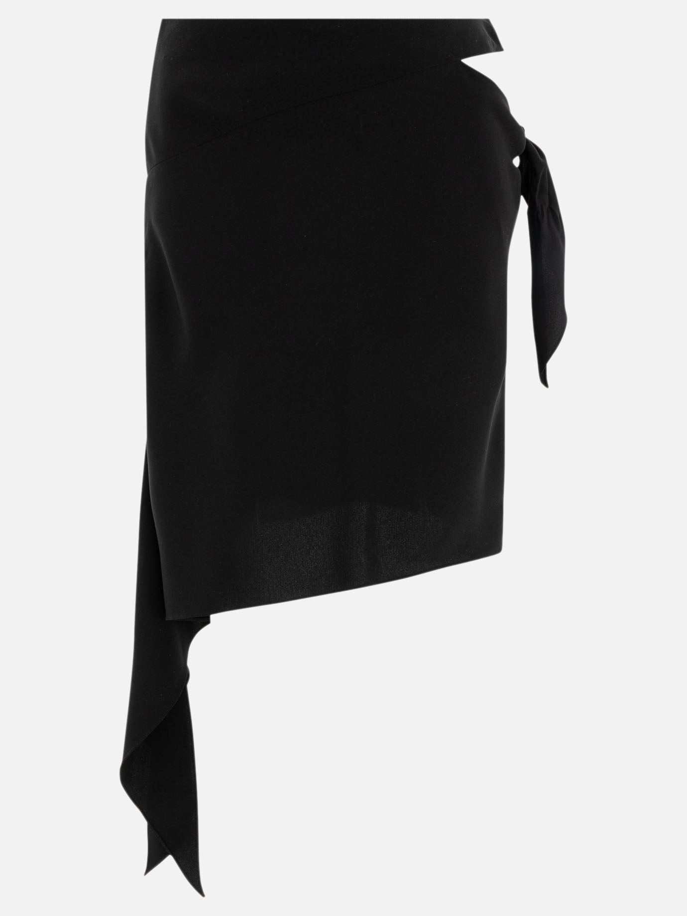 Miniskirts Solid colour  Black - Courrèges Women | PDP | VIETTI Online Store | thumbnail