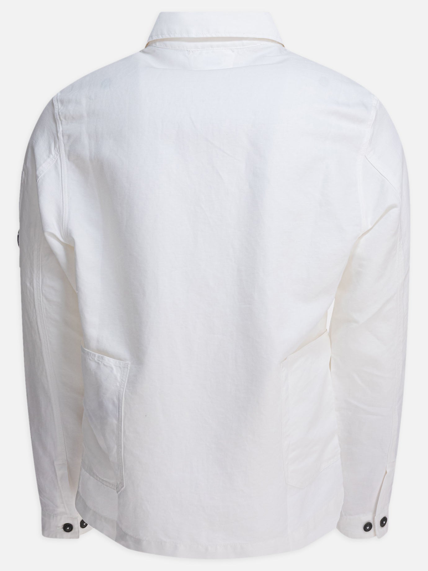 Overshirt jackets Solid colour  White - C.P. Company Men | PDP | VIETTI Online Store | Zoom-Modal_2

