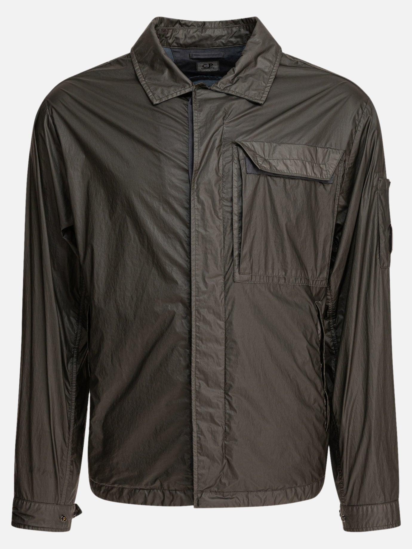 Quilted & Utility Jackets Solid colour  Grey - C.P. Company Men | PDP | VIETTI Online Store | thumbnail
