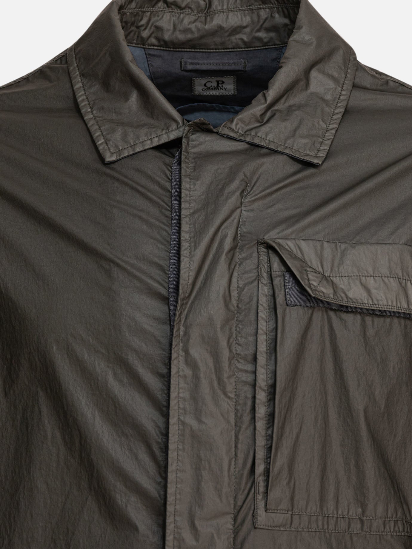 Quilted & Utility Jackets Solid colour  Grey - C.P. Company Men | PDP | VIETTI Online Store | Zoom-Modal_3
