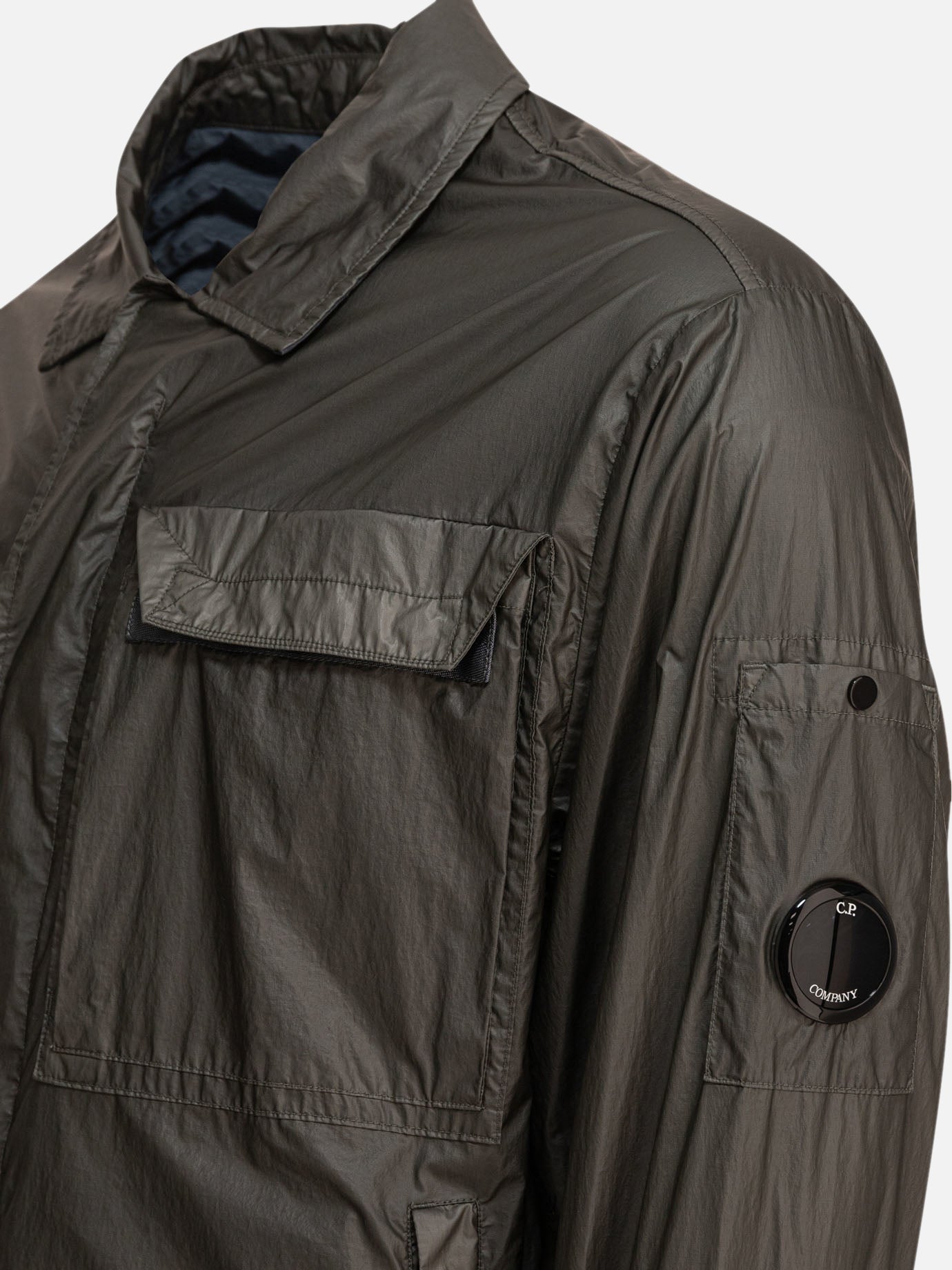 Quilted & Utility Jackets Solid colour  Grey - C.P. Company Men | PDP | VIETTI Online Store | Zoom-Modal_4
