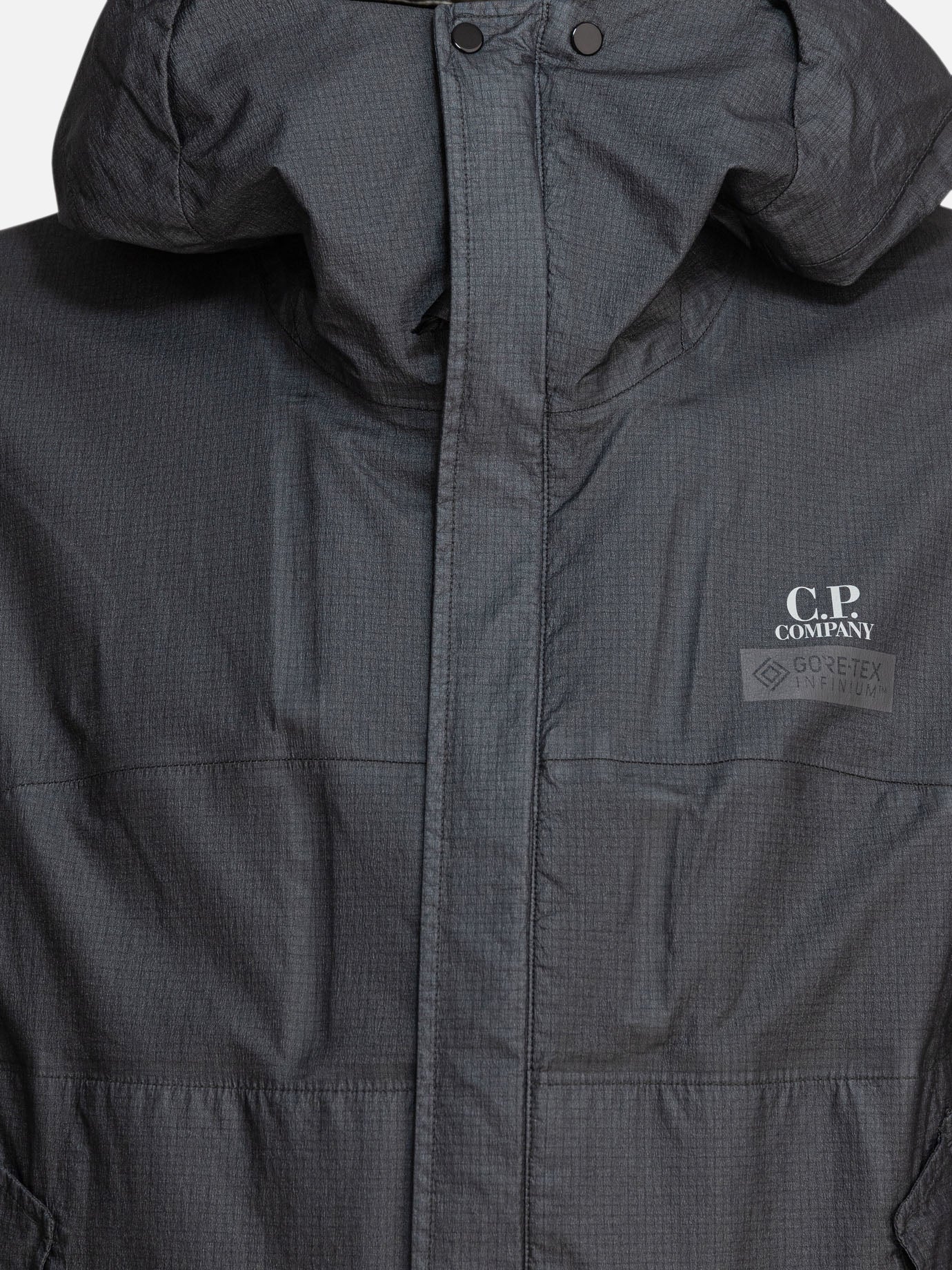Quilted & Utility Jackets Logo  Grey - C.P. Company Men | PDP | VIETTI Online Store | Zoom-Modal_3
