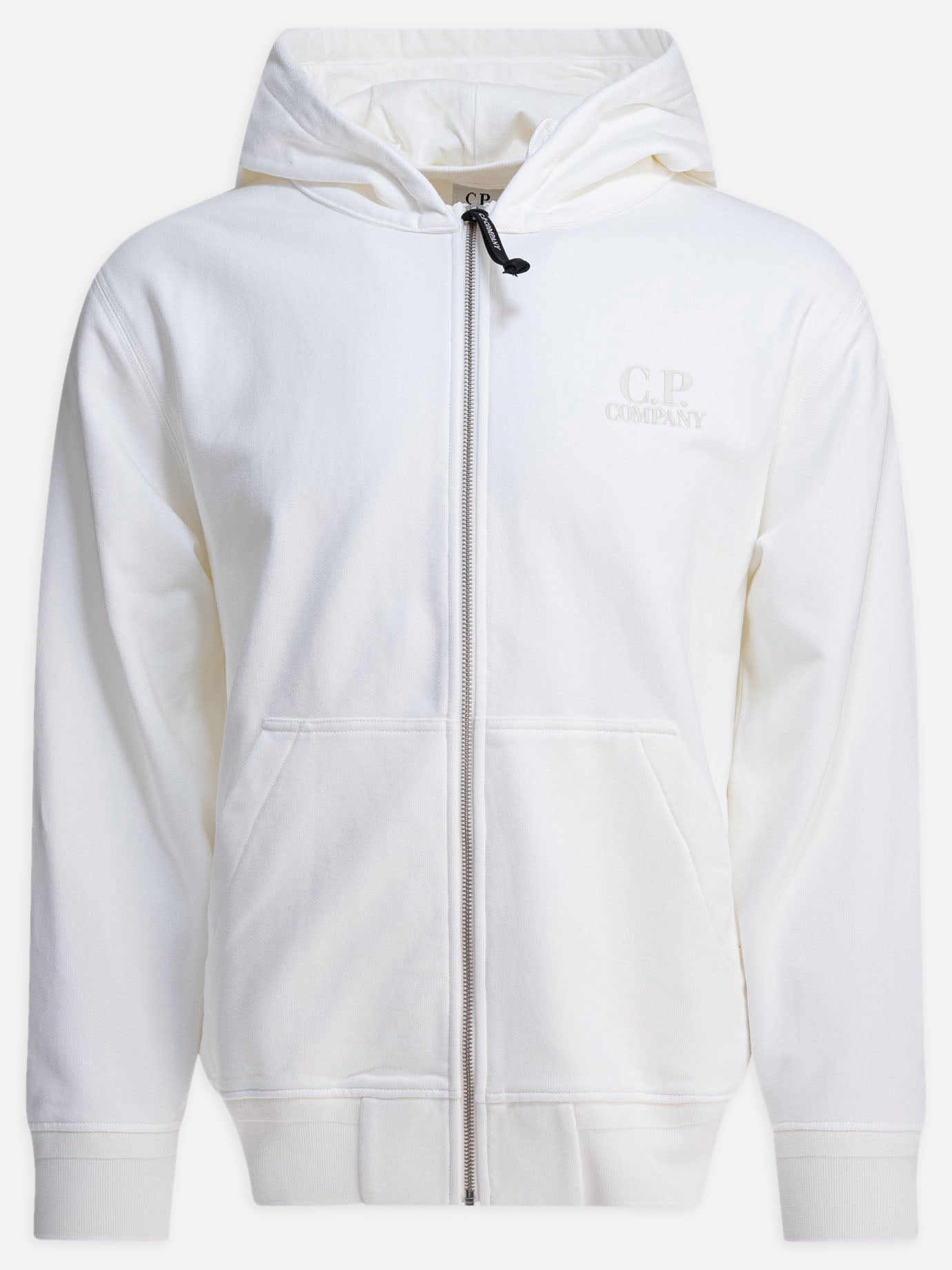 C.P. Company Sweatshirt with logo 10061226_S White thumbnail_1