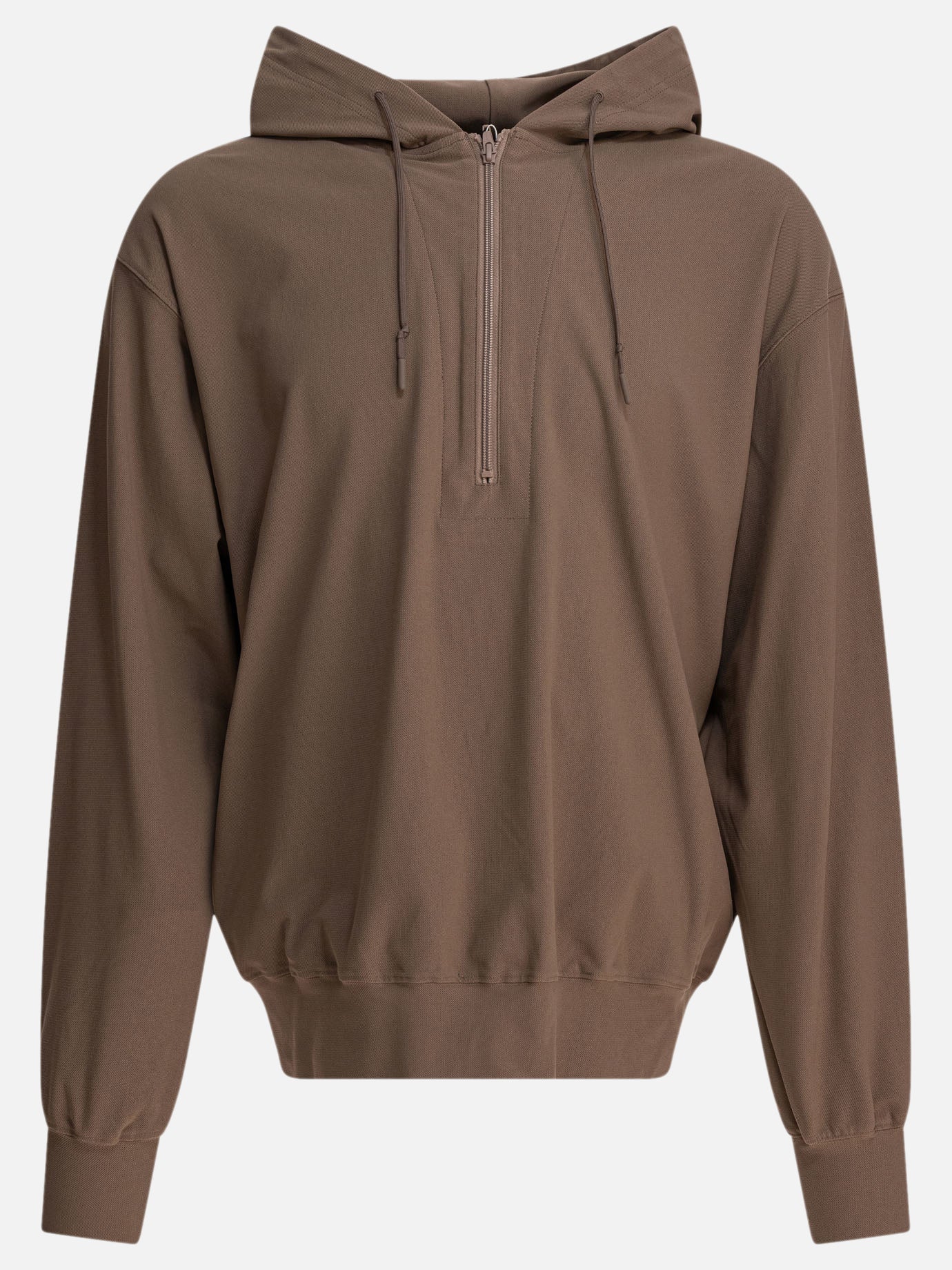 Daiwa Pier 39 Half zipper hoodie 16910755_S Beige thumbnail_1