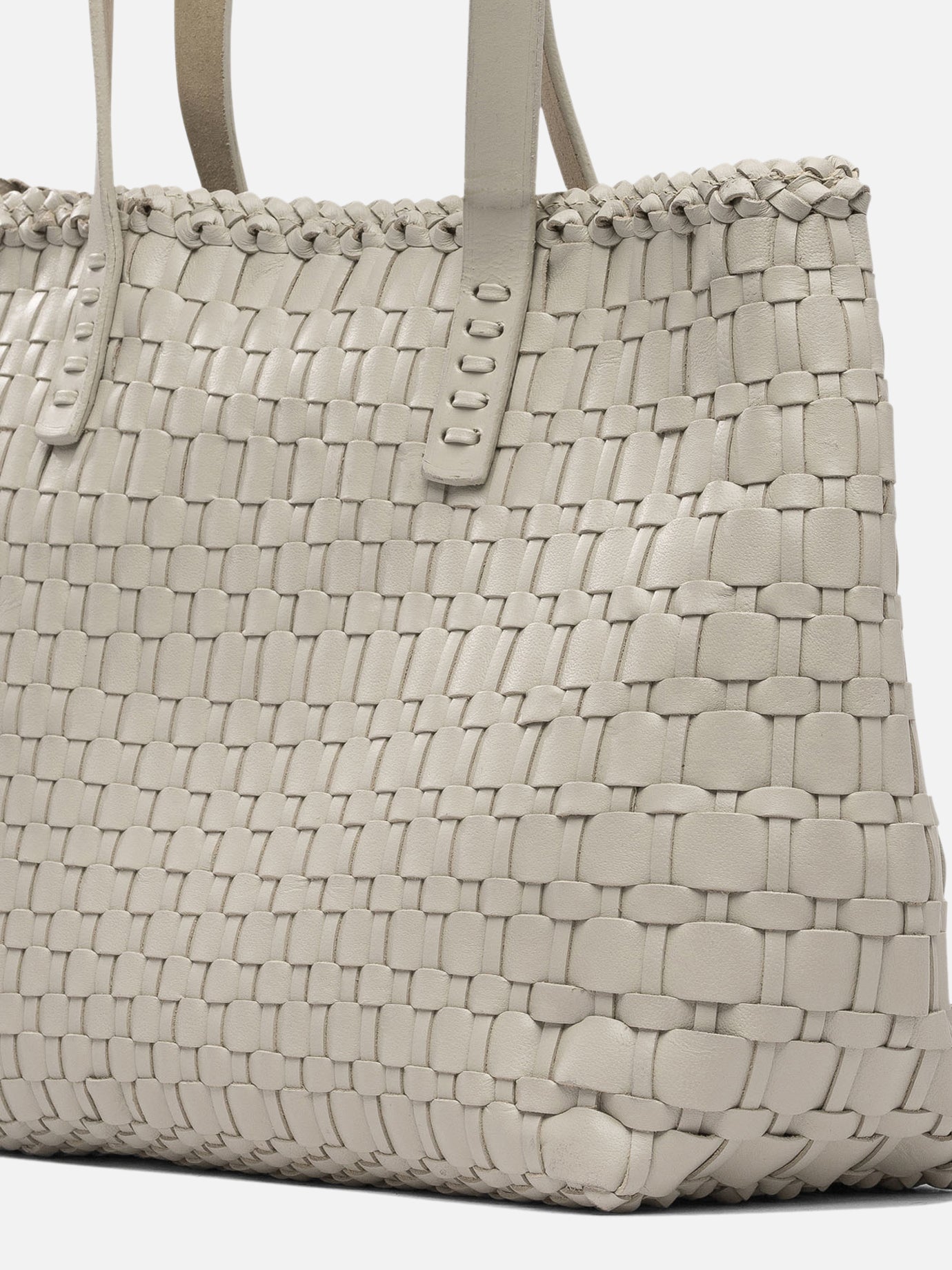 Medium bags Solid colour  Grey - Dragon Diffusion Women | PDP | VIETTI Online Store | Zoom-Modal_4
