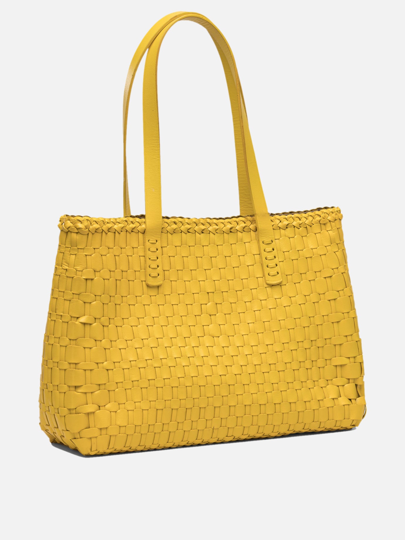 Medium bags Solid colour  Yellow - Dragon Diffusion Women | PDP | VIETTI Online Store | thumbnail_2
